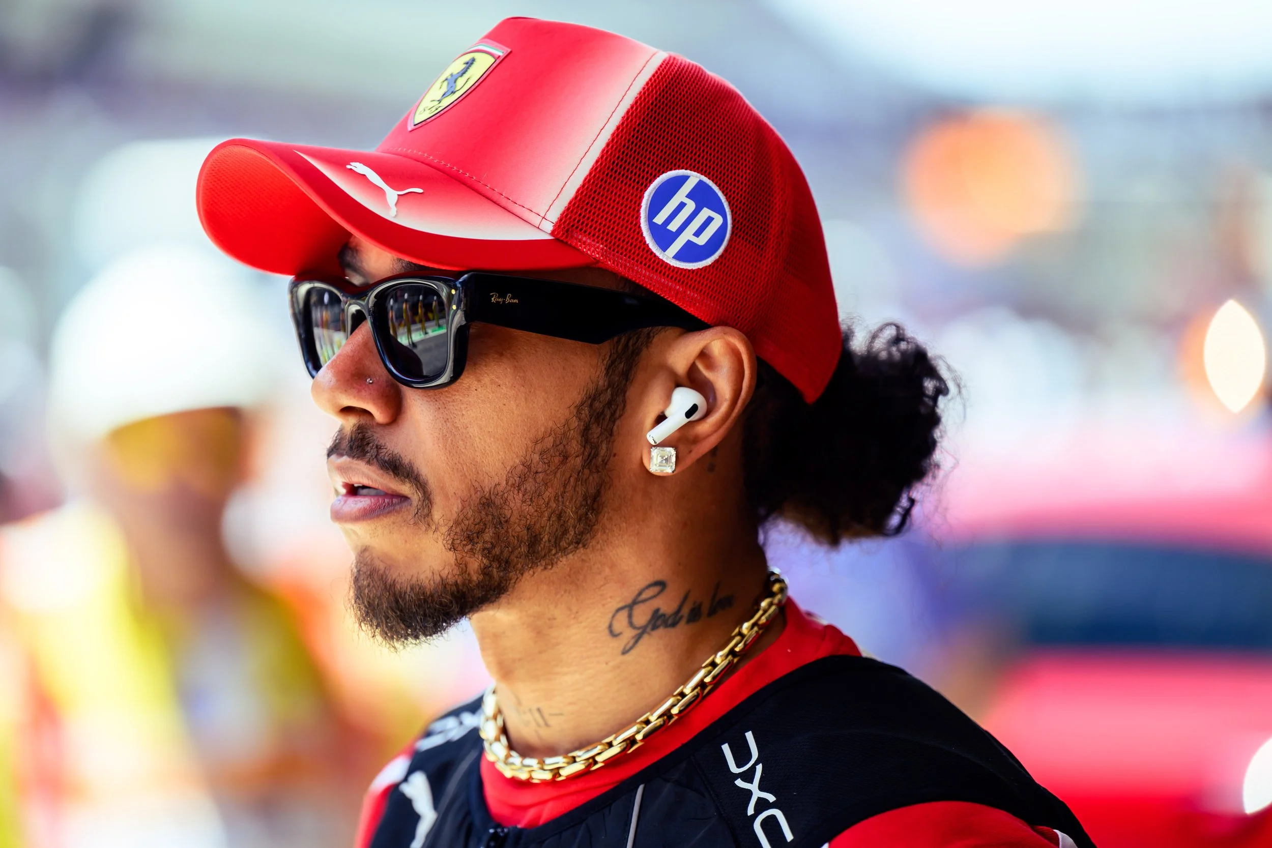 Lewis Hamilton before the Barcelona F1 Grand Prix