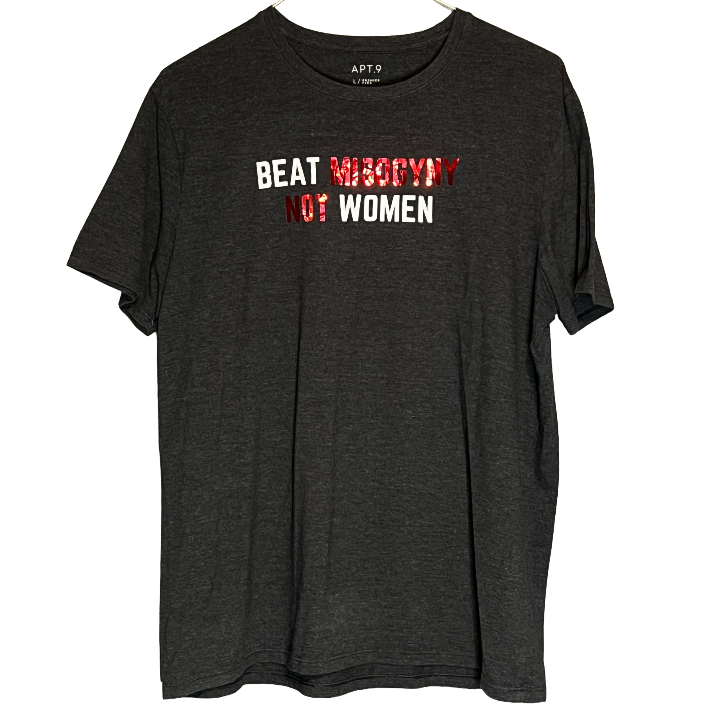 BEAT MISOGYNY - Shirt by Garret Schwartz