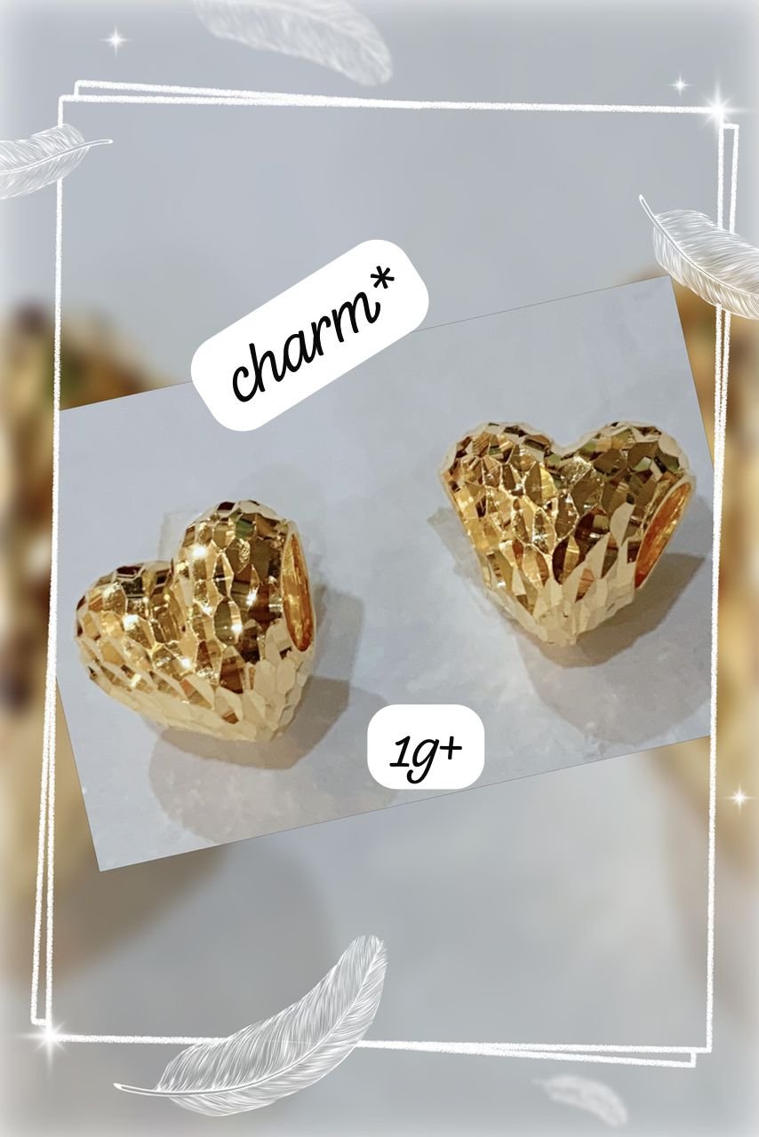 Sparkling Heart Shape Earing