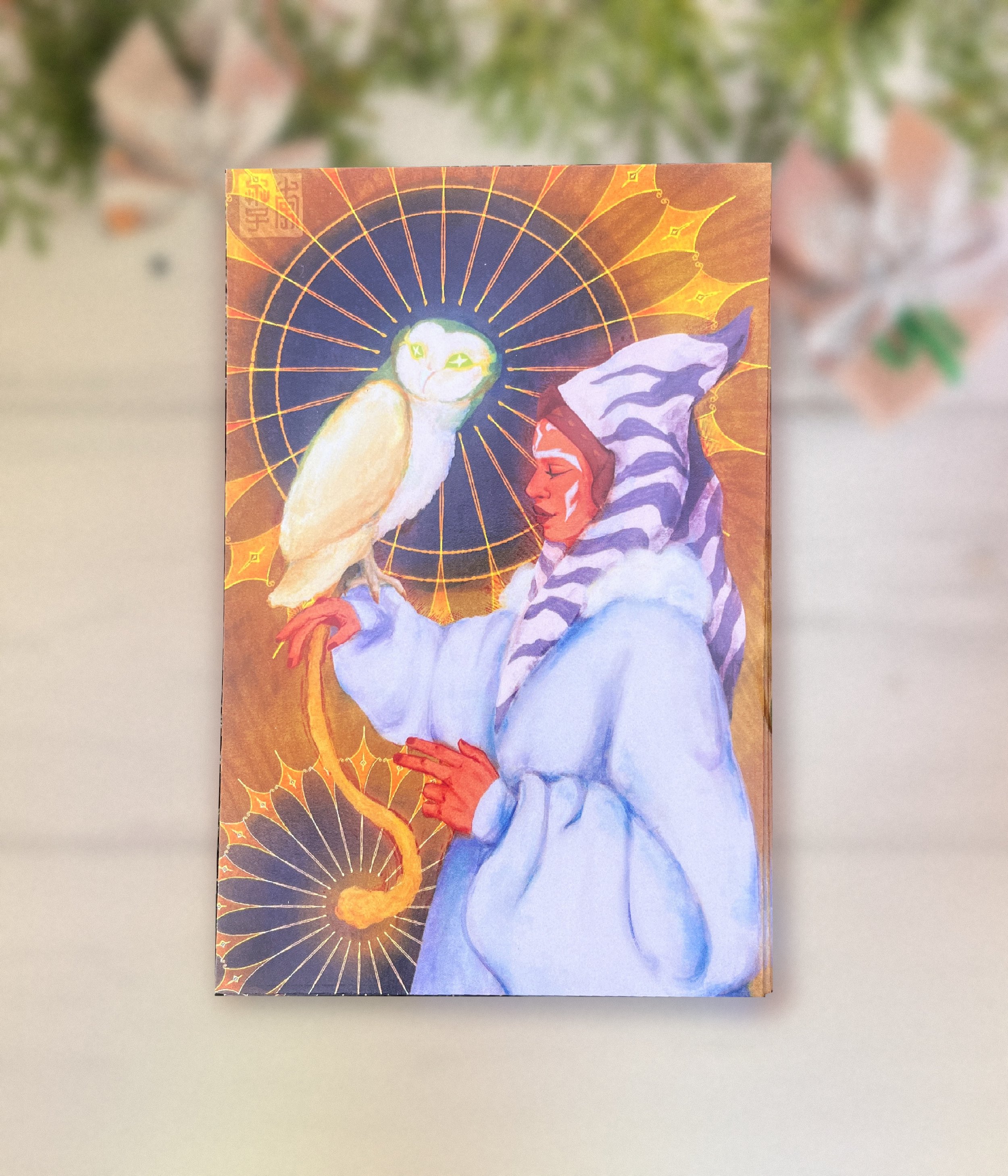 “Soka Solaris” Ahsoka & Morai Postcard