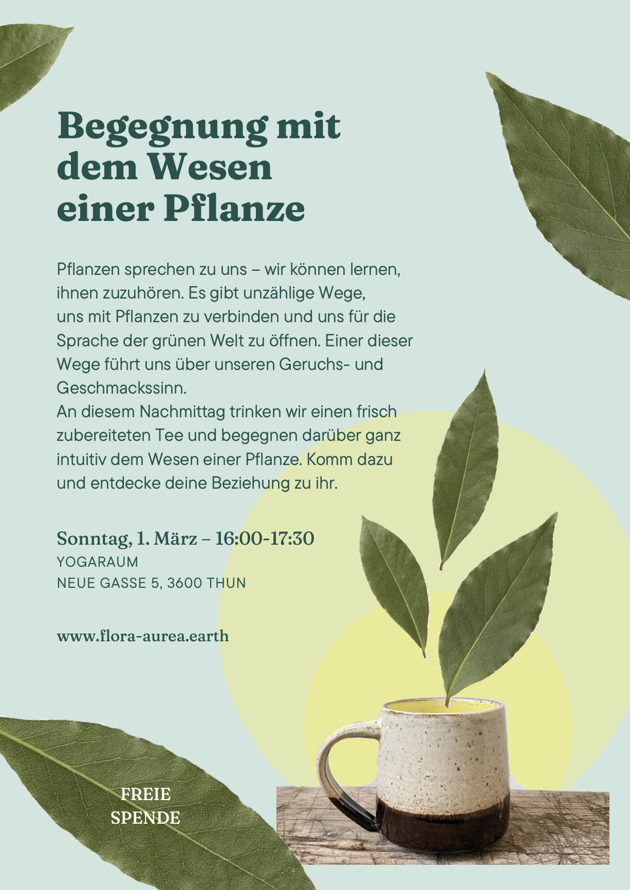 Begegnung mit dem Wesen einer Pflanze