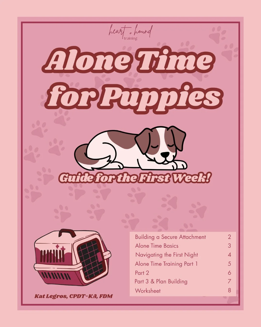 Did you are are you getting a new puppy soon and don't know where to start with leaving them alone? Separation Training isn't only for Separation Anxiety, it's how you set up your dog for success with being alone! With this guide, we go over secure a