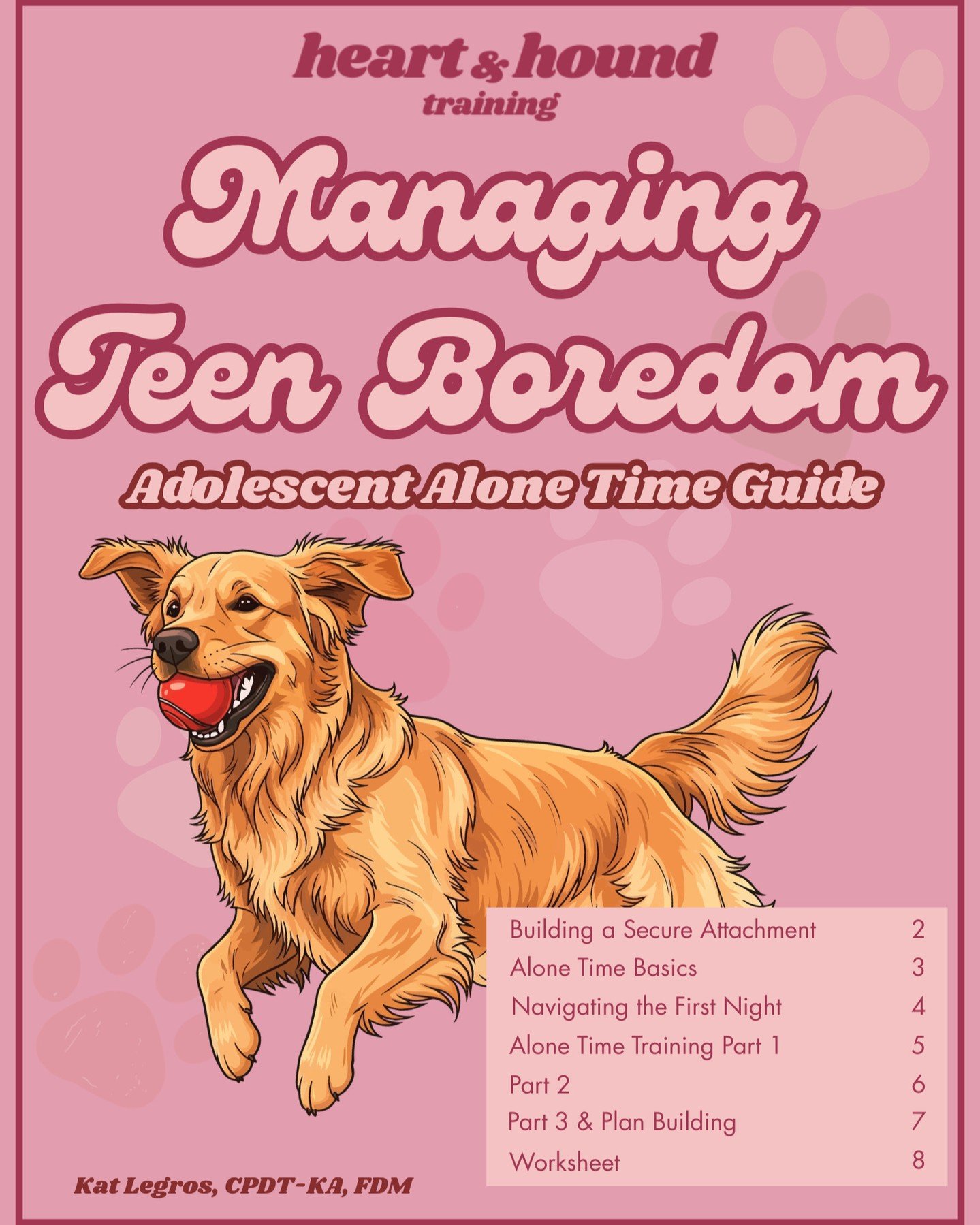 Have a teen dog who suddenly is struggling being alone? Are you coming home to destruction and chaos? If so, this guide is for you! Link in bio!
.
.
.
.
.
keywords: separation anxiety, alone time training