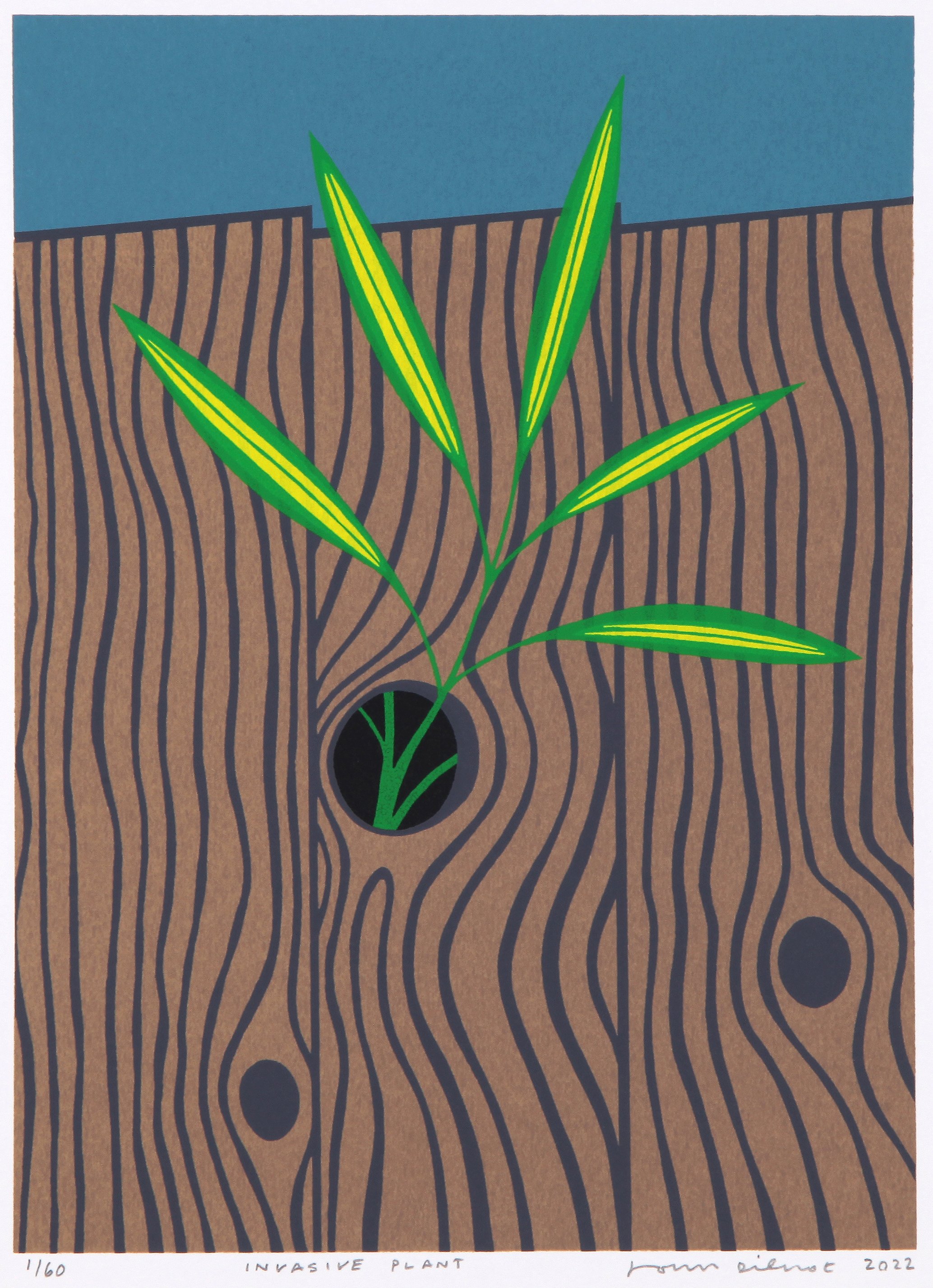 Invasive Plant screen print