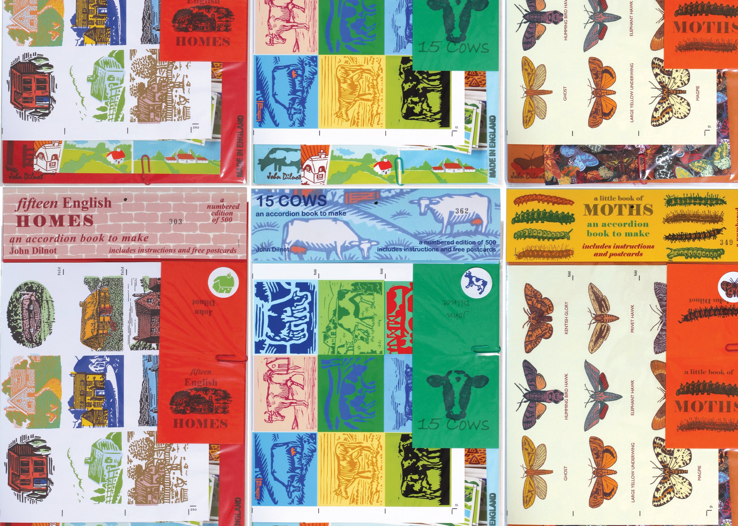 Most of the books were designed to print on the
A4 sheet format, using all the sheet in an
economical way and exploring different ways to
divide the sheet. The inside pages were made from
one A4 sheet which was cut up and folded in
different ways. P