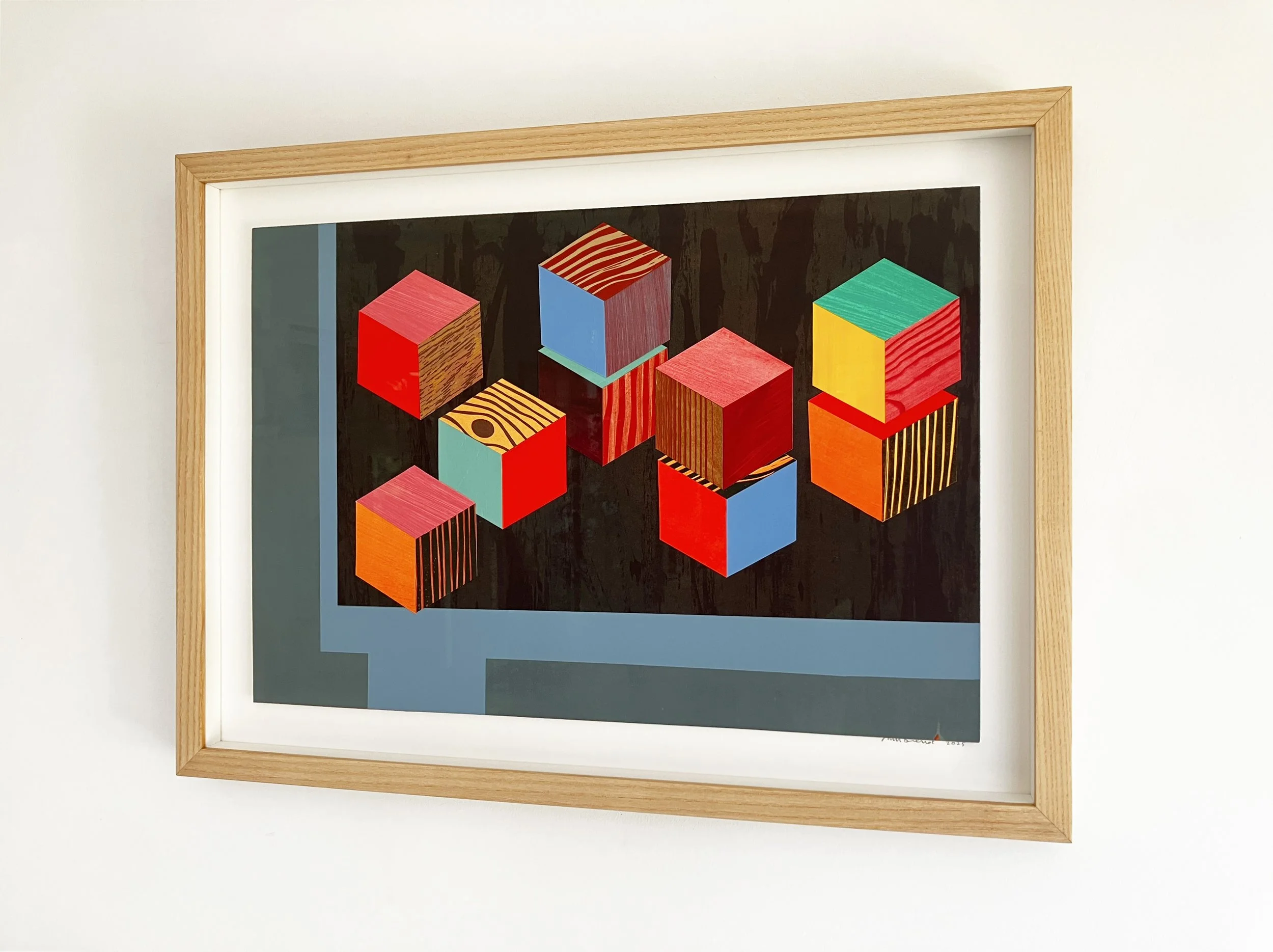 I'm delighted to say that Nature Table - Building Blocks has been selected for Works on Paper 2026 at The Gallery at Green and Stone. The exhibition runs from 19 January - 20 February 2026. 
Green and Stone 251-253 Fulham Road London SW3 6HY