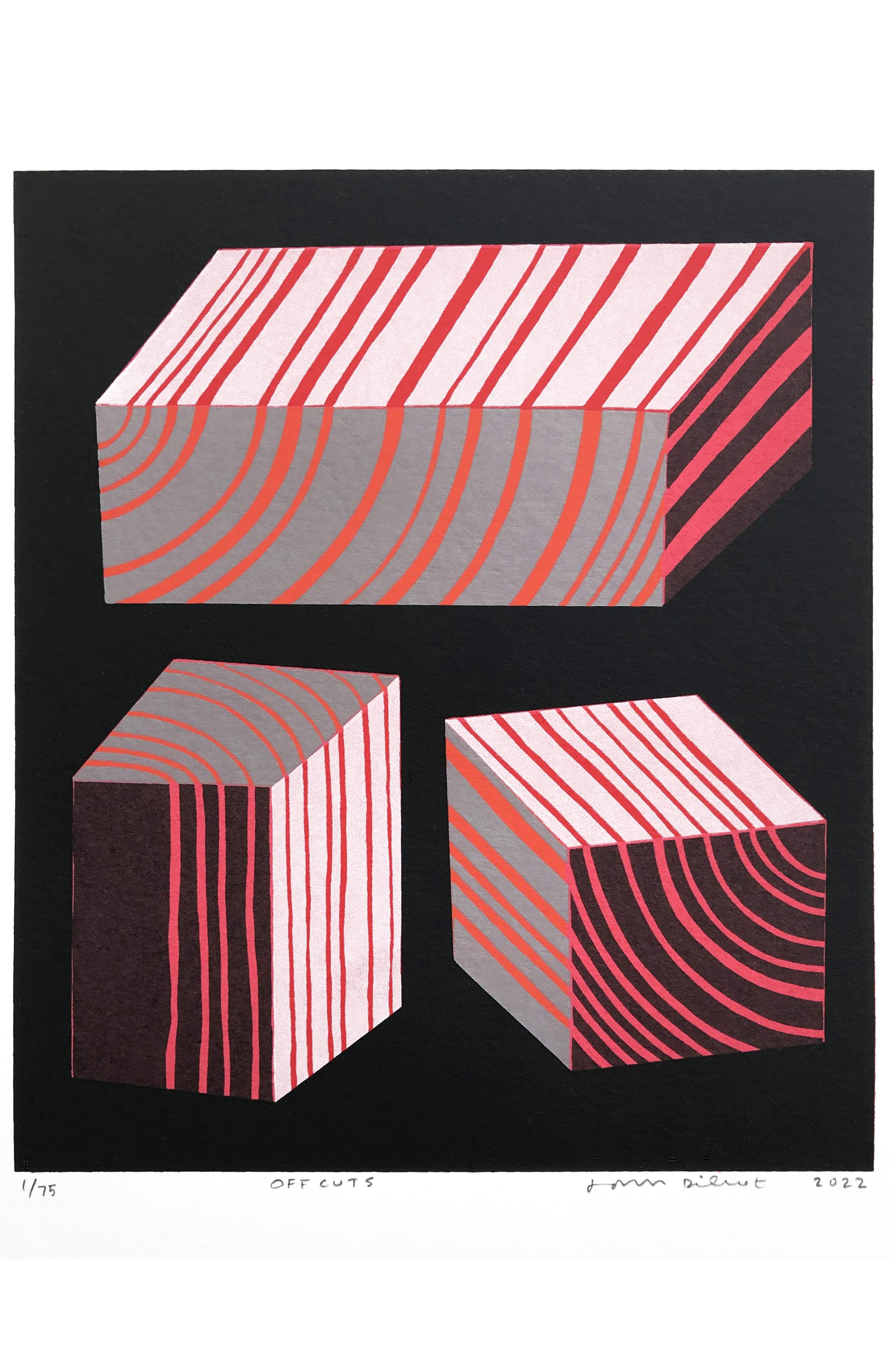 Off Cuts 2022 screen print