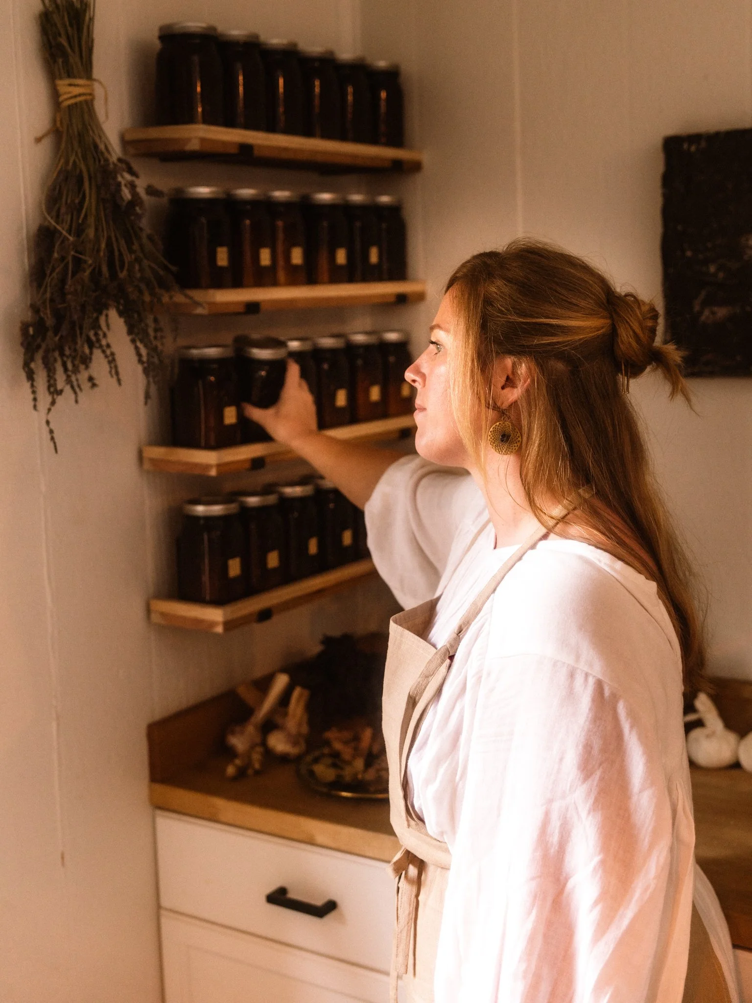 Traditional Ayurvedic herbs and oils used in Panchakarma treatments, Ojai