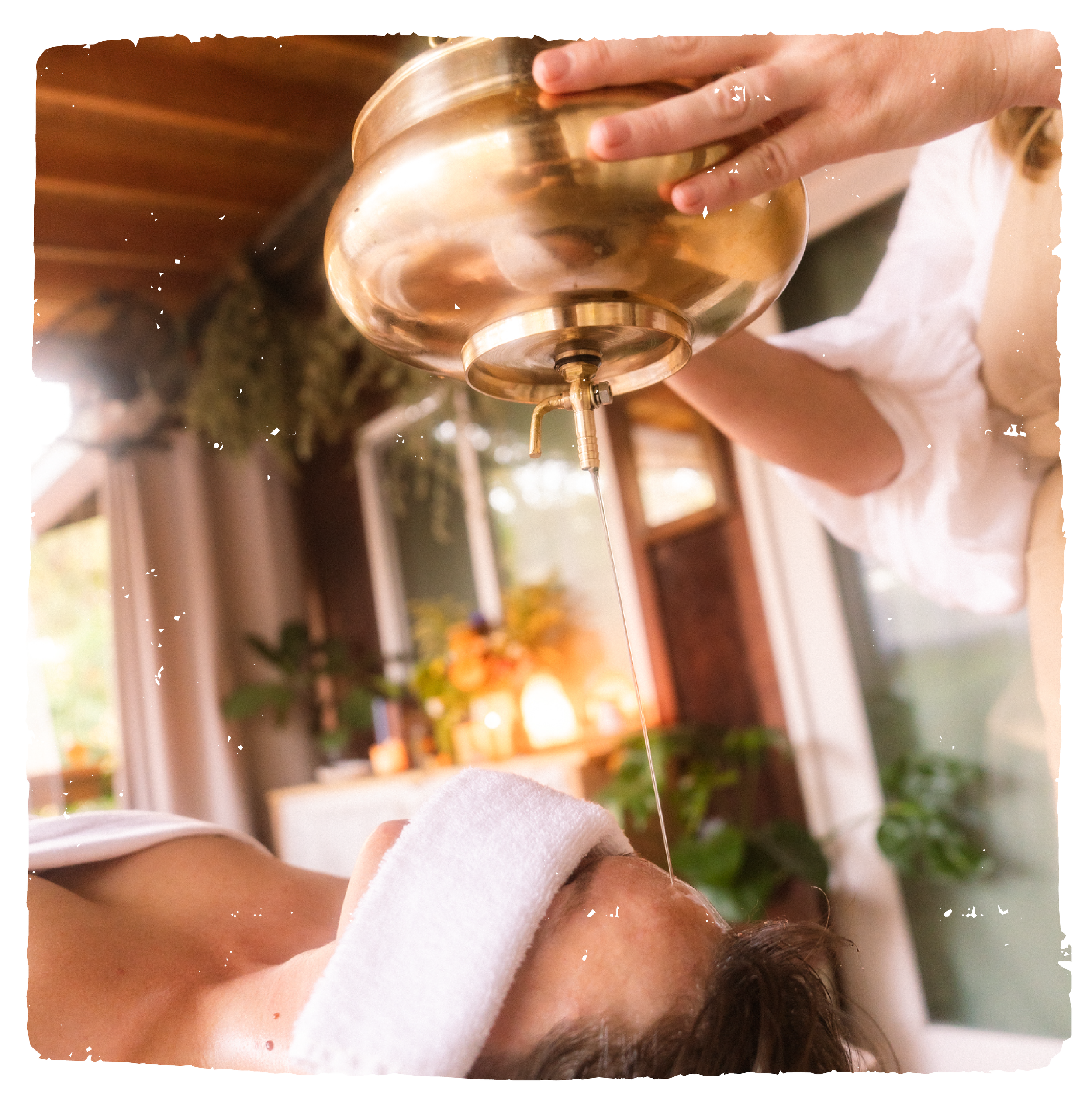 Shirodhara oil therapy and seasonal Ayurvedic cleanse support in Ojai