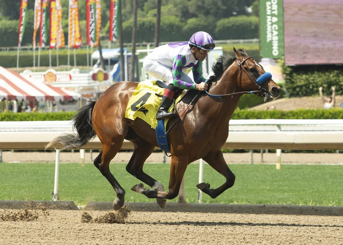 Early Encore Leads All The Way In “I’m Smoking” Stakes Romp
