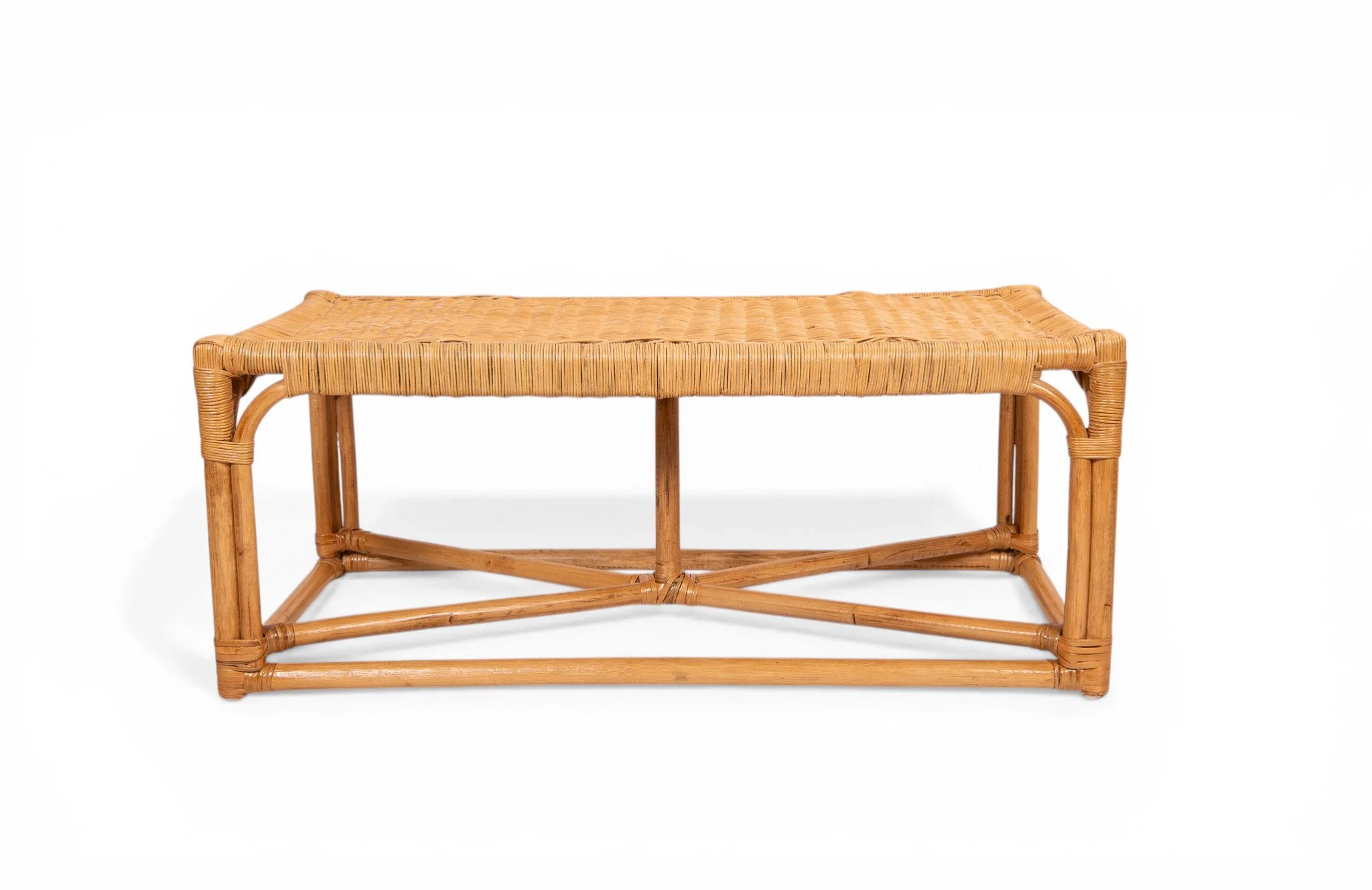 Cho Rattan Woven Table