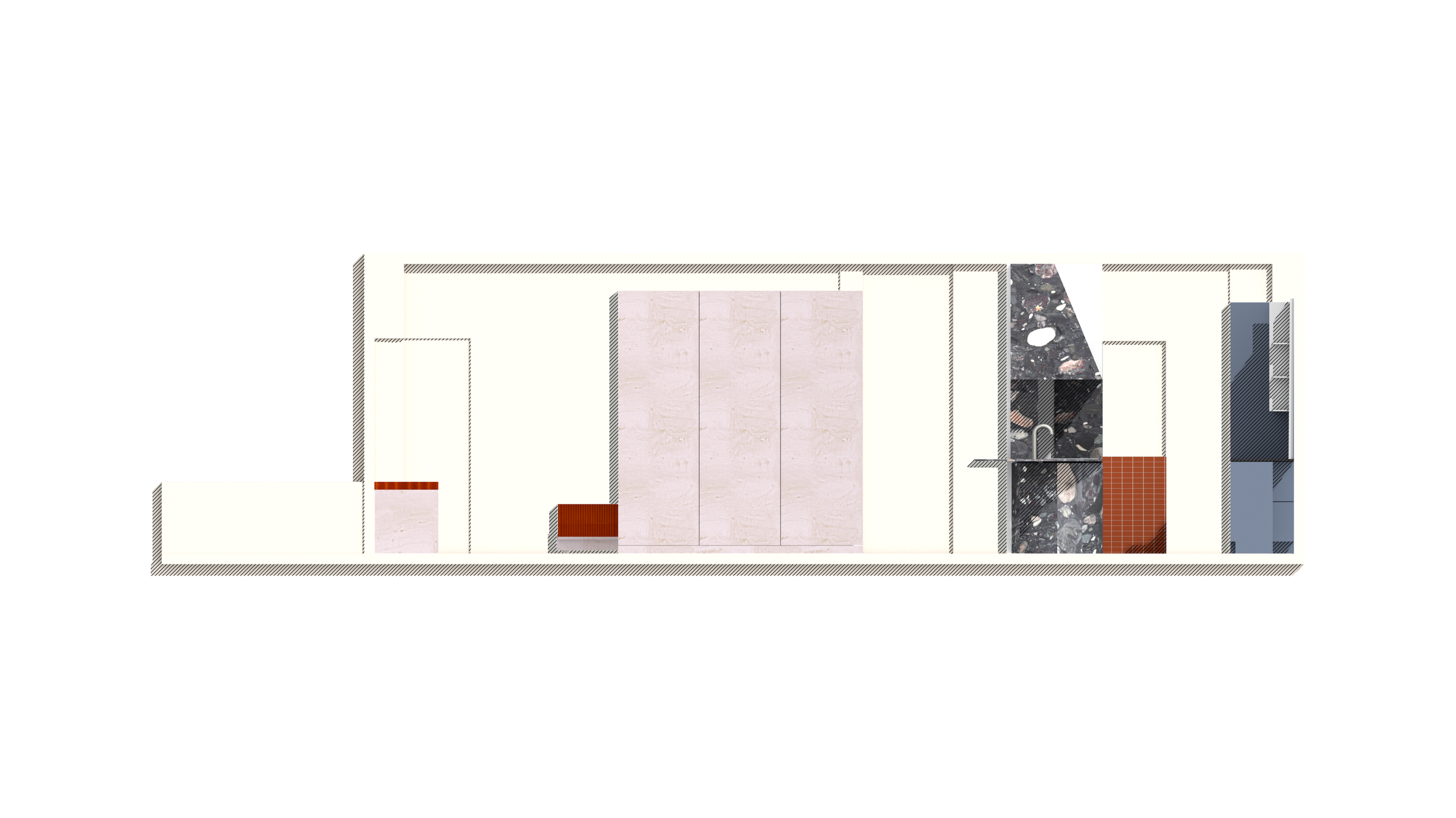 Elevation, Interior  Small Architectures