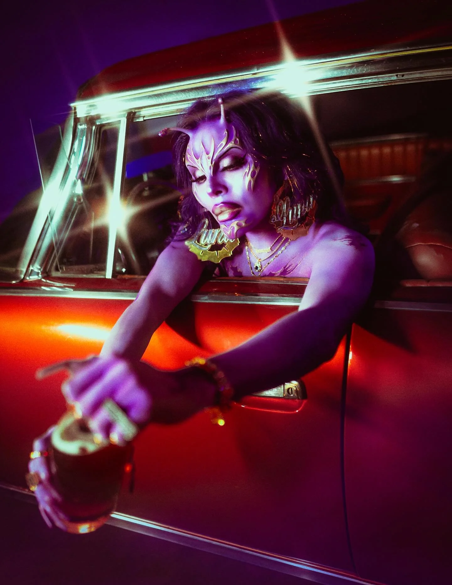 Let&rsquo;s ride! Luna Estrella 

Character and Costume design for for @creaturas.zine 

PHOTOGRAPHER: Maya Holt | @mayapologies 
MODEL: Luna Lovebad | @lunalovebad
MAKEUP DESIGNER: Alondra Excene |  @alondraexcene
COSTUME DESIGNER: Gabby Lovazzano |