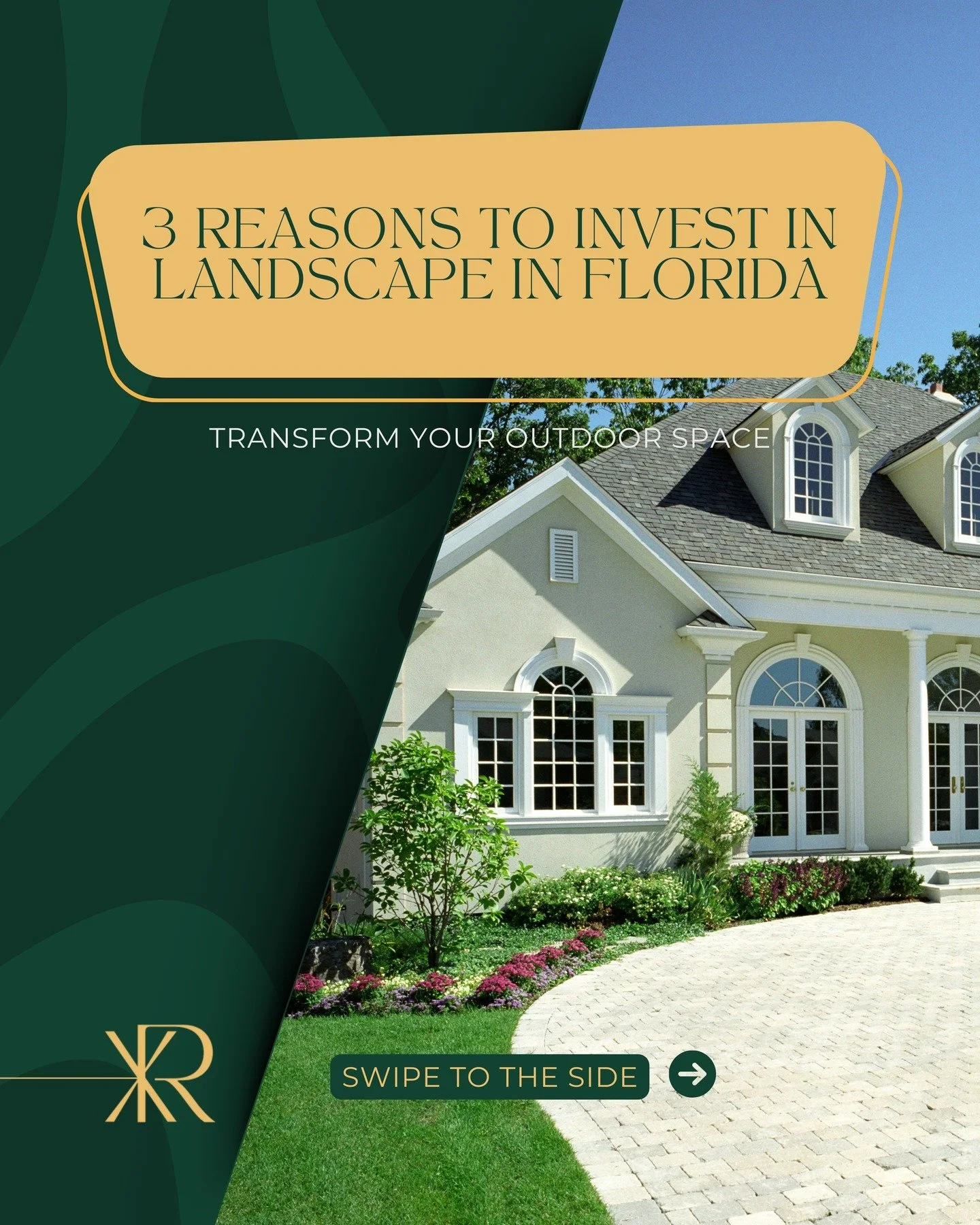 🌴Thinking about boosting your property&rsquo;s value in Florida?
Here are 3 powerful reasons why investing in landscaping is one of the smartest moves you can make!

Florida is the perfect place to transform your outdoor space into something unique.