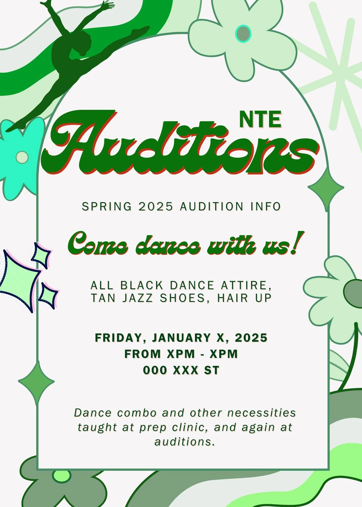 Mock Social Media Post for UNT org