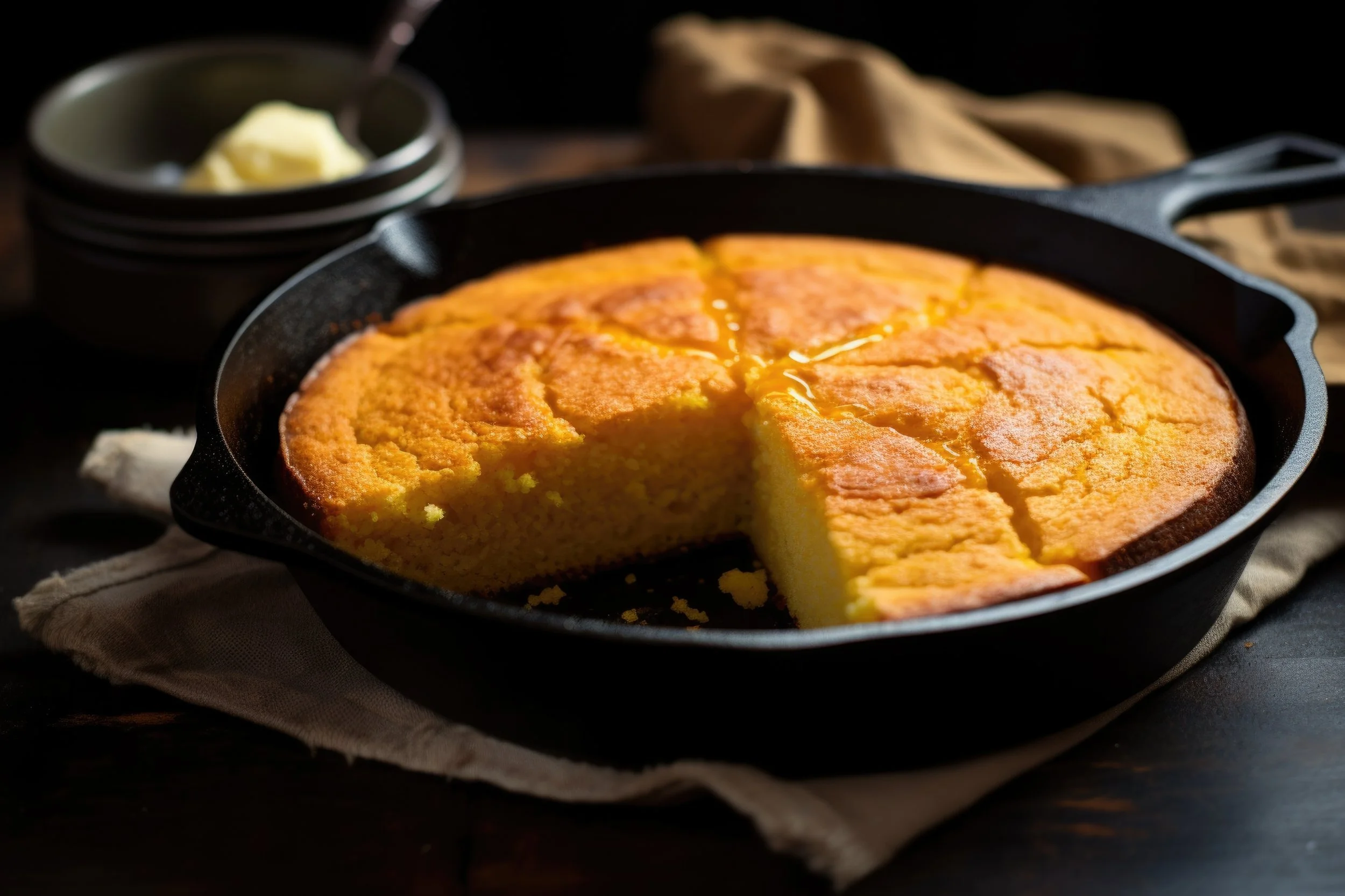 🌽 Masa Harina Cornbread