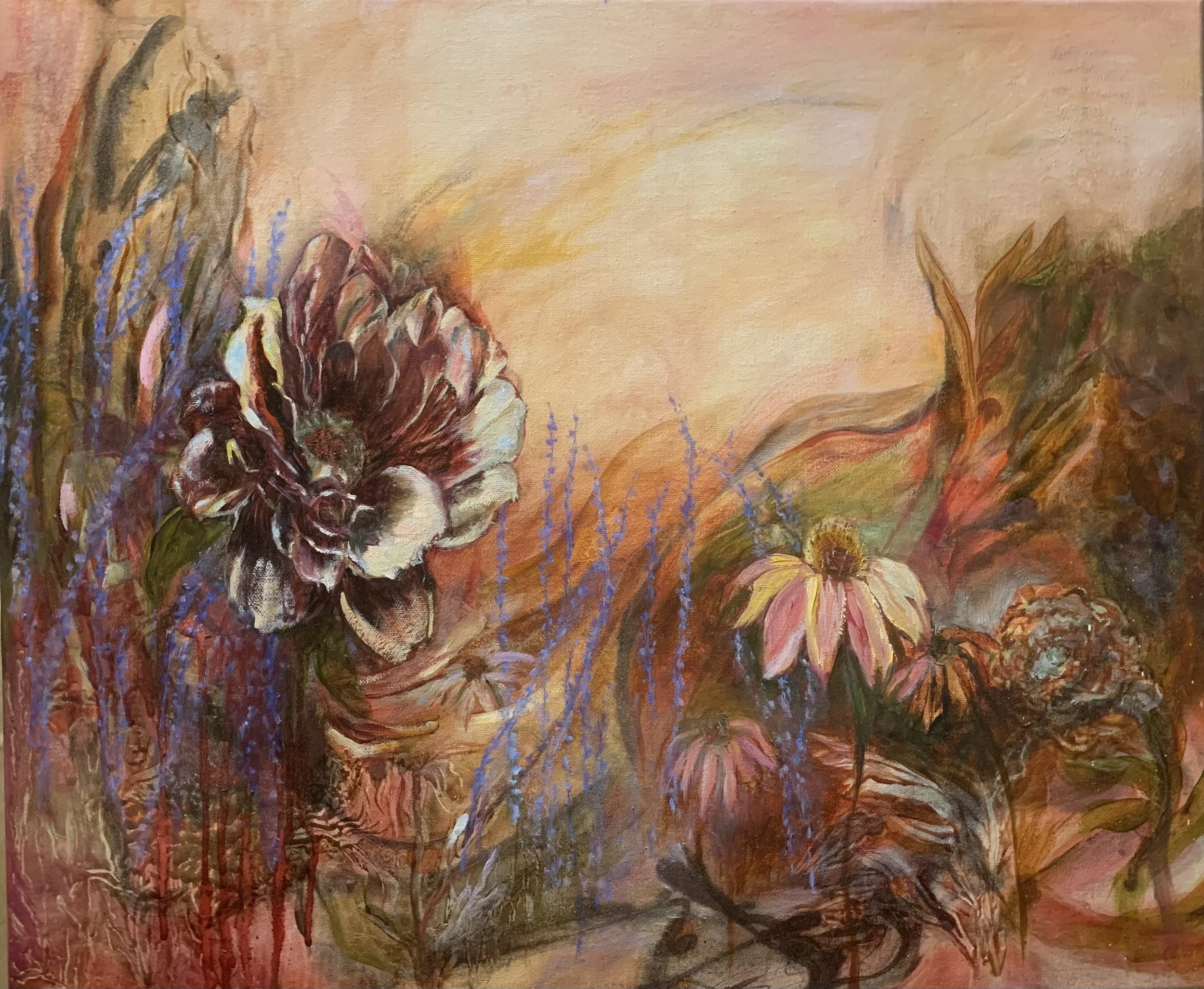 Flor negra - 2025 - 20x24in


