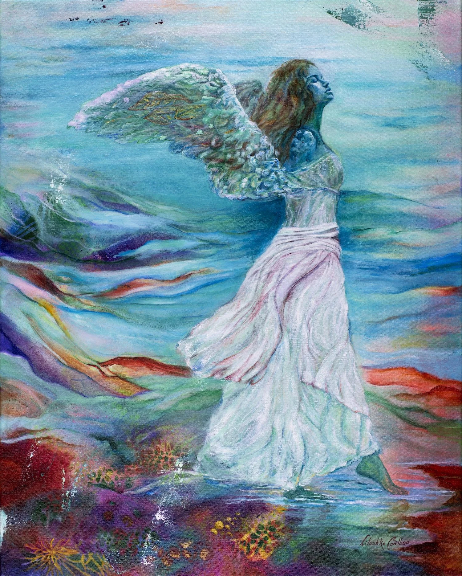 Hacia la luz  Victoria - 2025 - 24x30in

