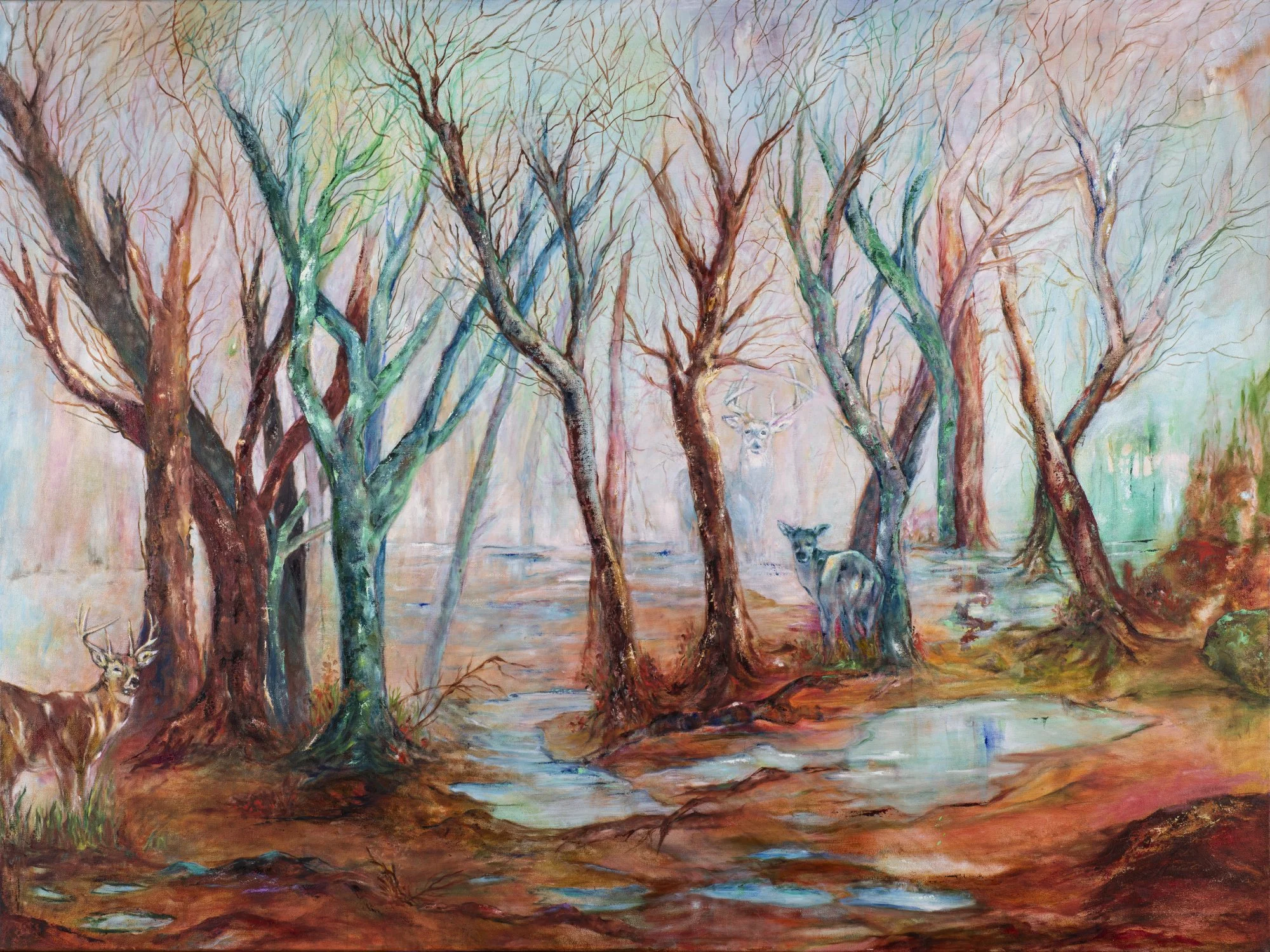 El espíritu del bosque - 2025 - 36x48in



