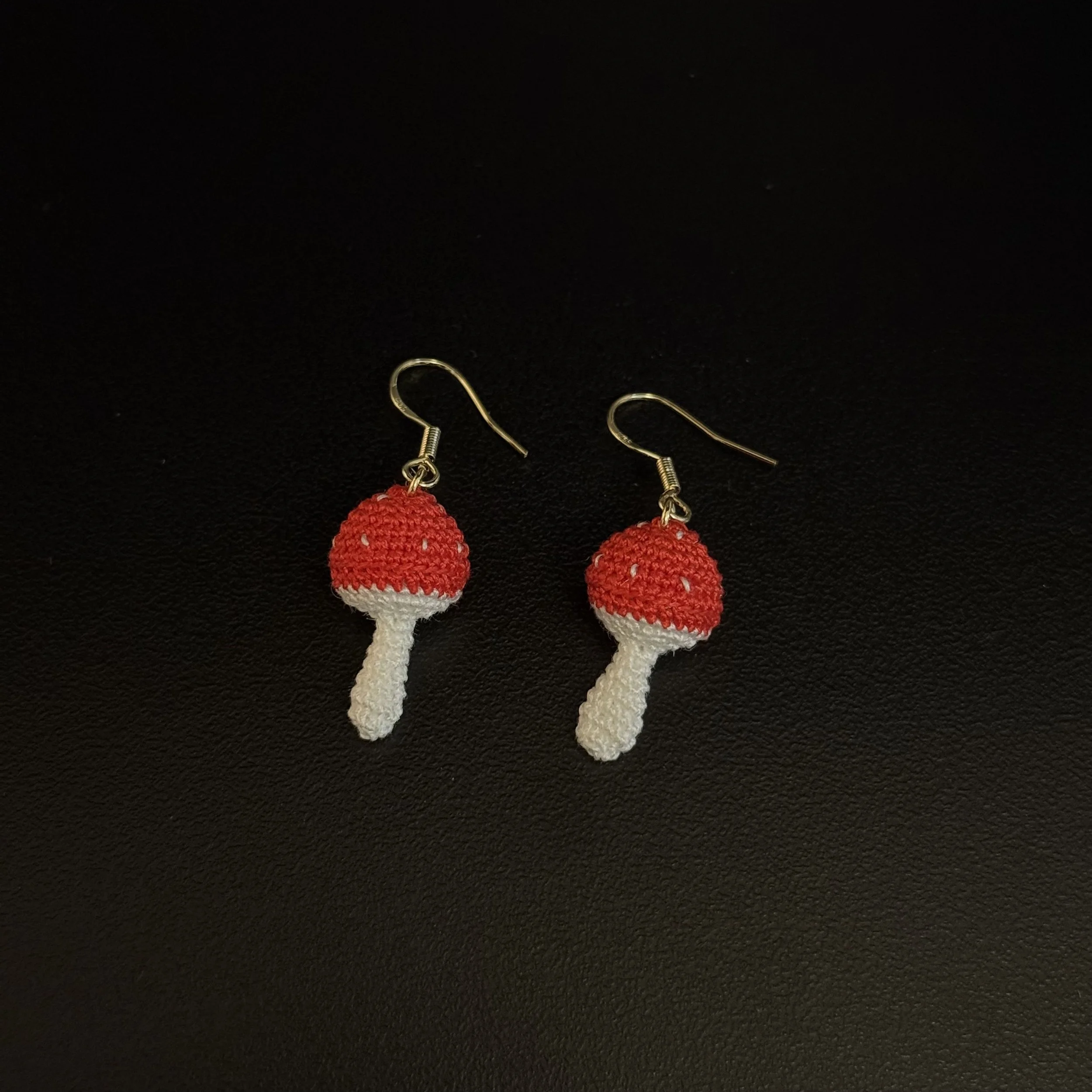 Whimsical Mushroom Earrings