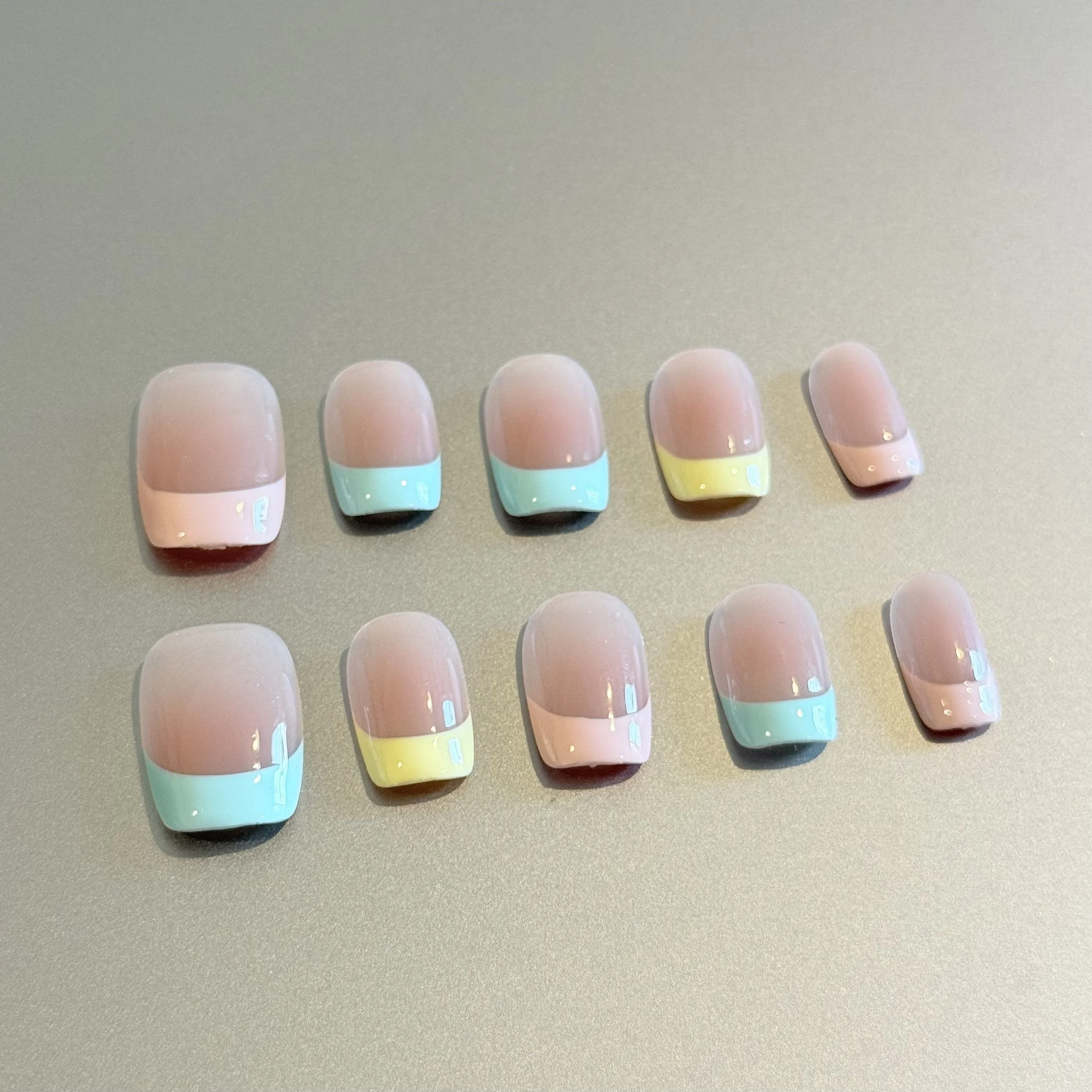 Pastel French Manicure Set