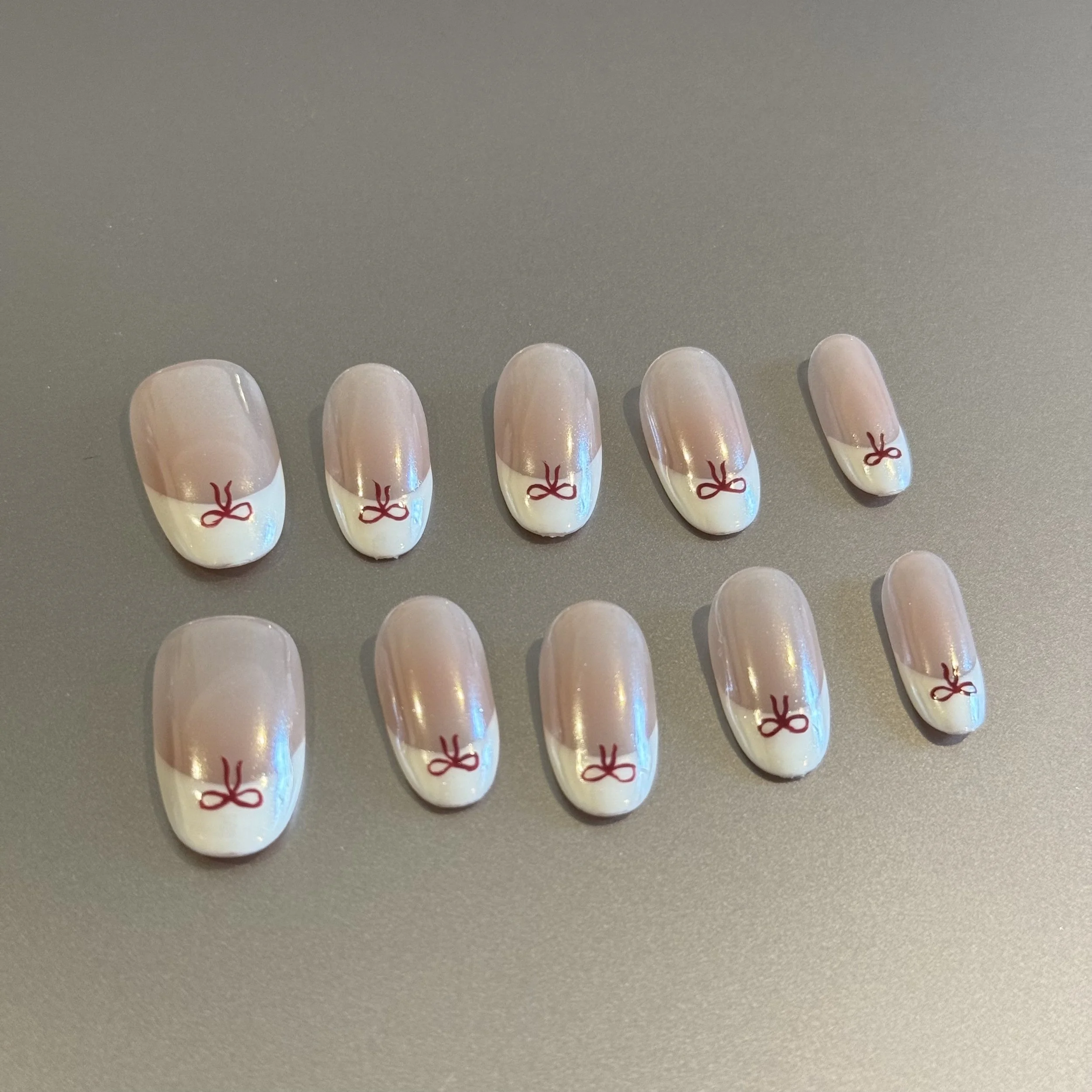 Elegant Bow Nail Art Set