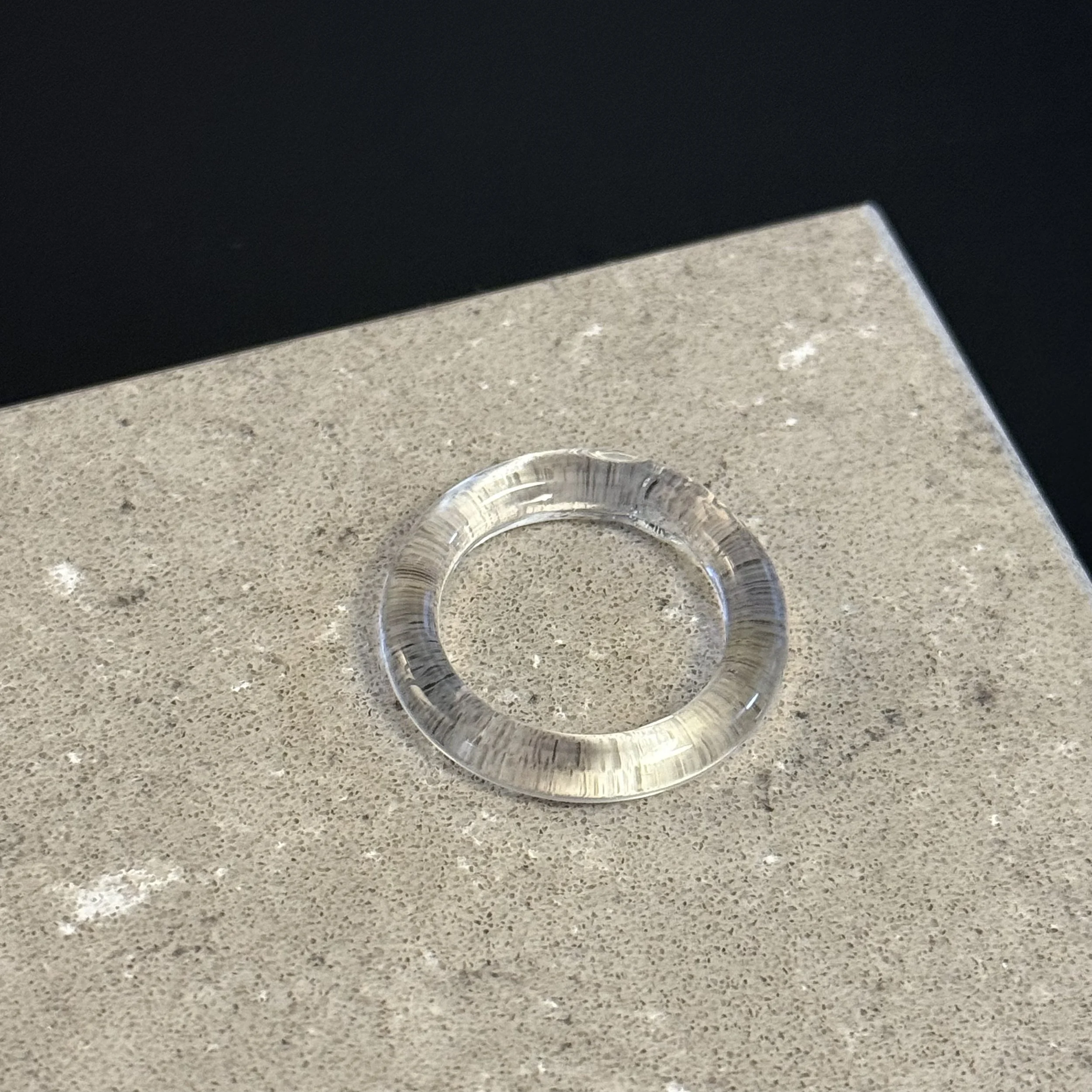 Pure Colour Glass Ring