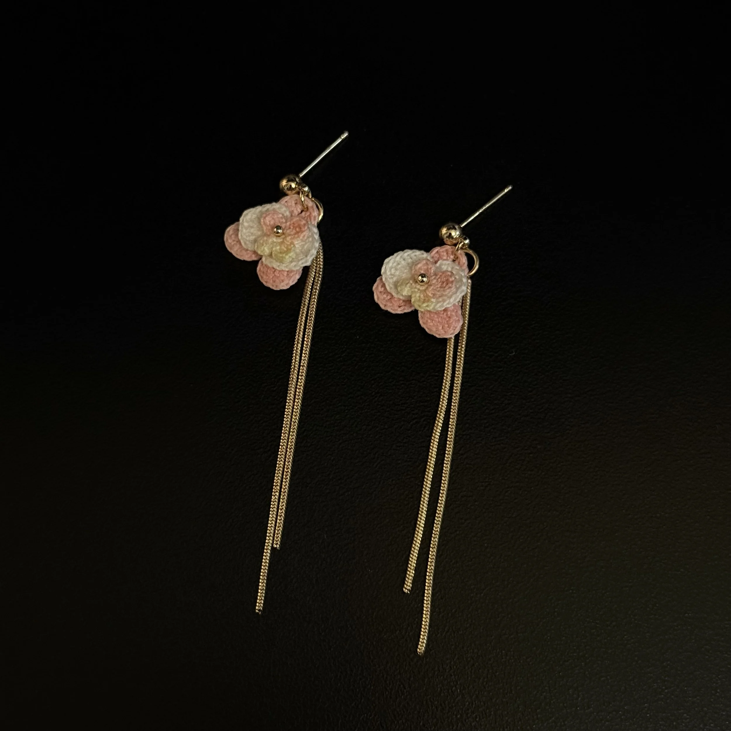 Floral Elegance Drop Earrings