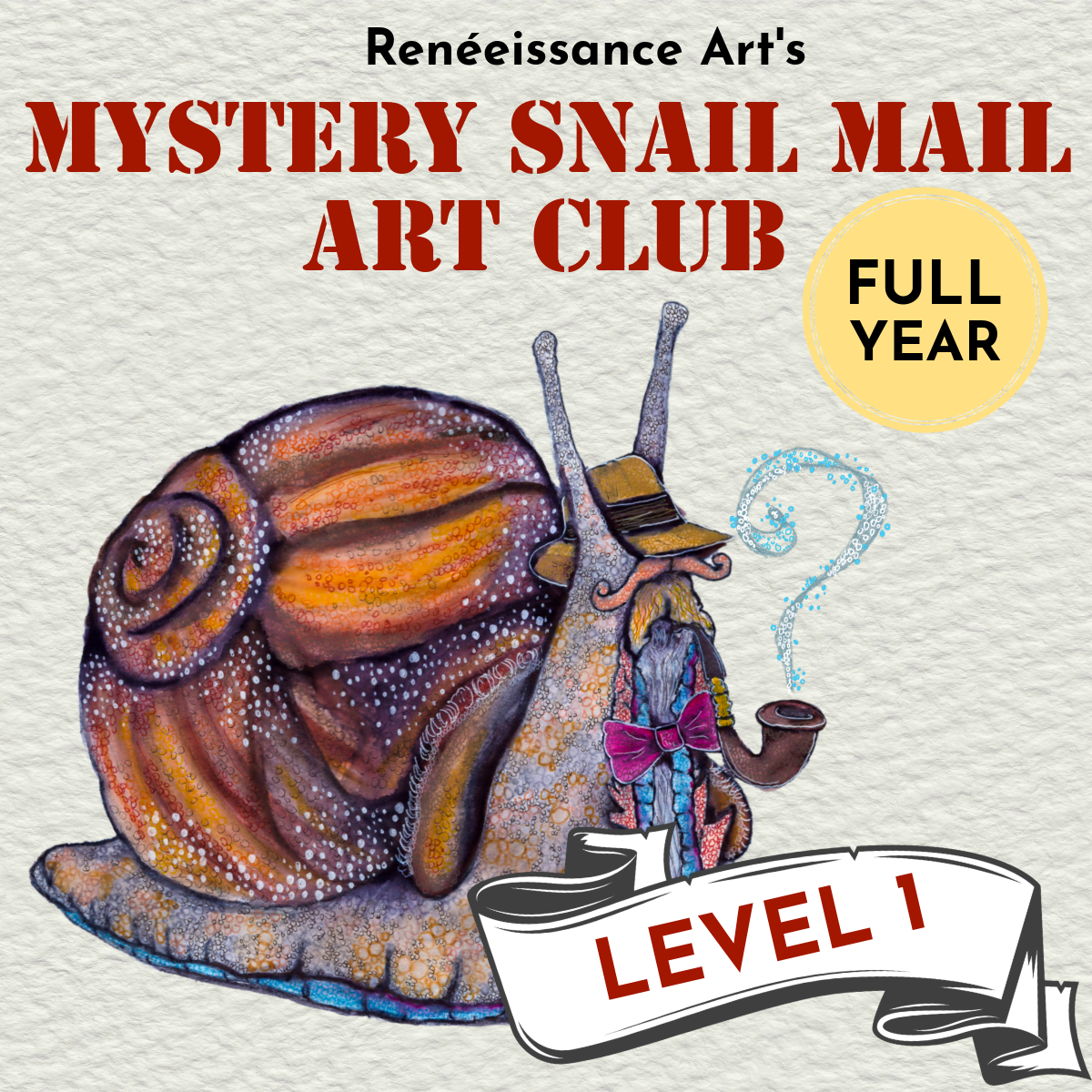 2026 Whole Year- Mystery Snail Mail Art Club- Level 1