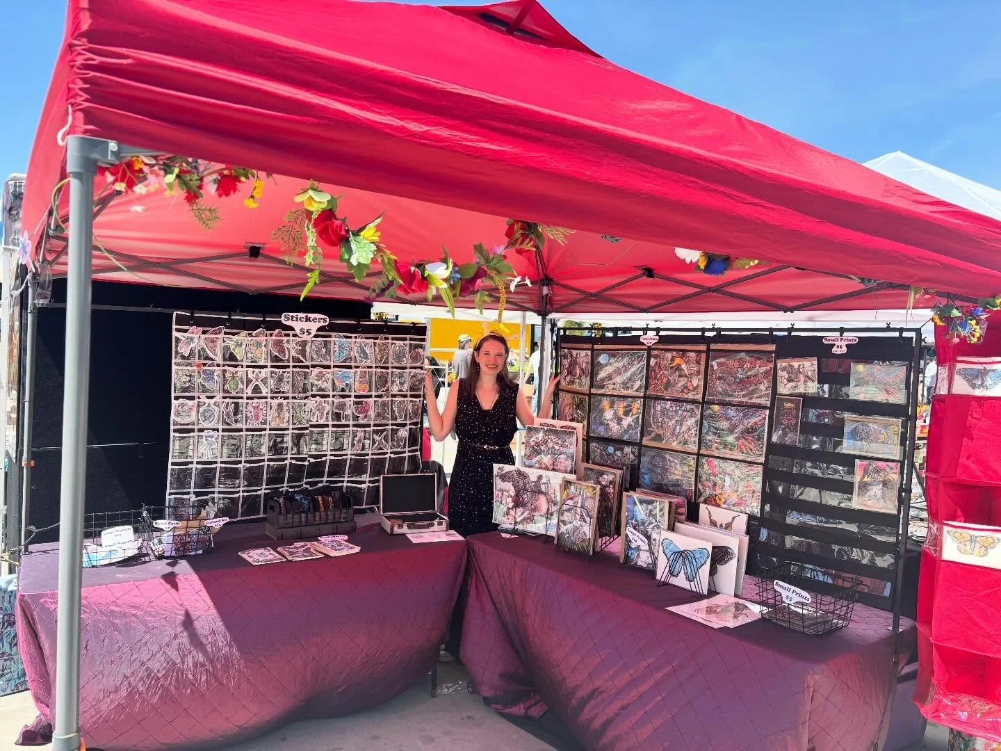 Come visit me out at City Market on Sundays through the summer. We&rsquo;re out here having fun with @artgardenkc