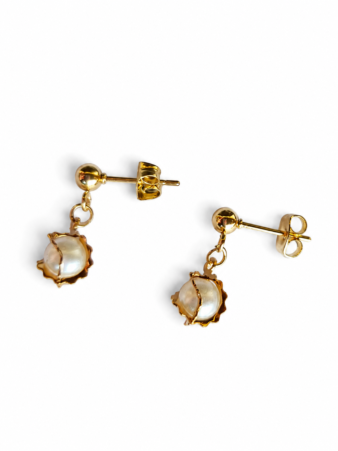 ARETES EN ORO LAMINADO