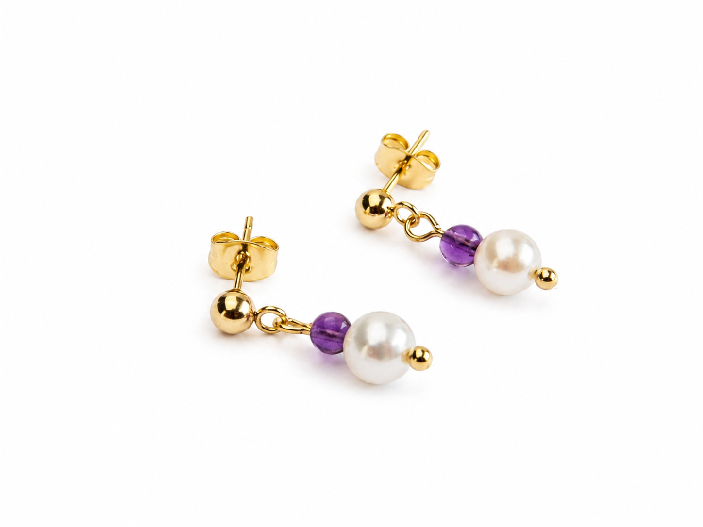 PERLA DE SWAROVSKI Y AMATISTA