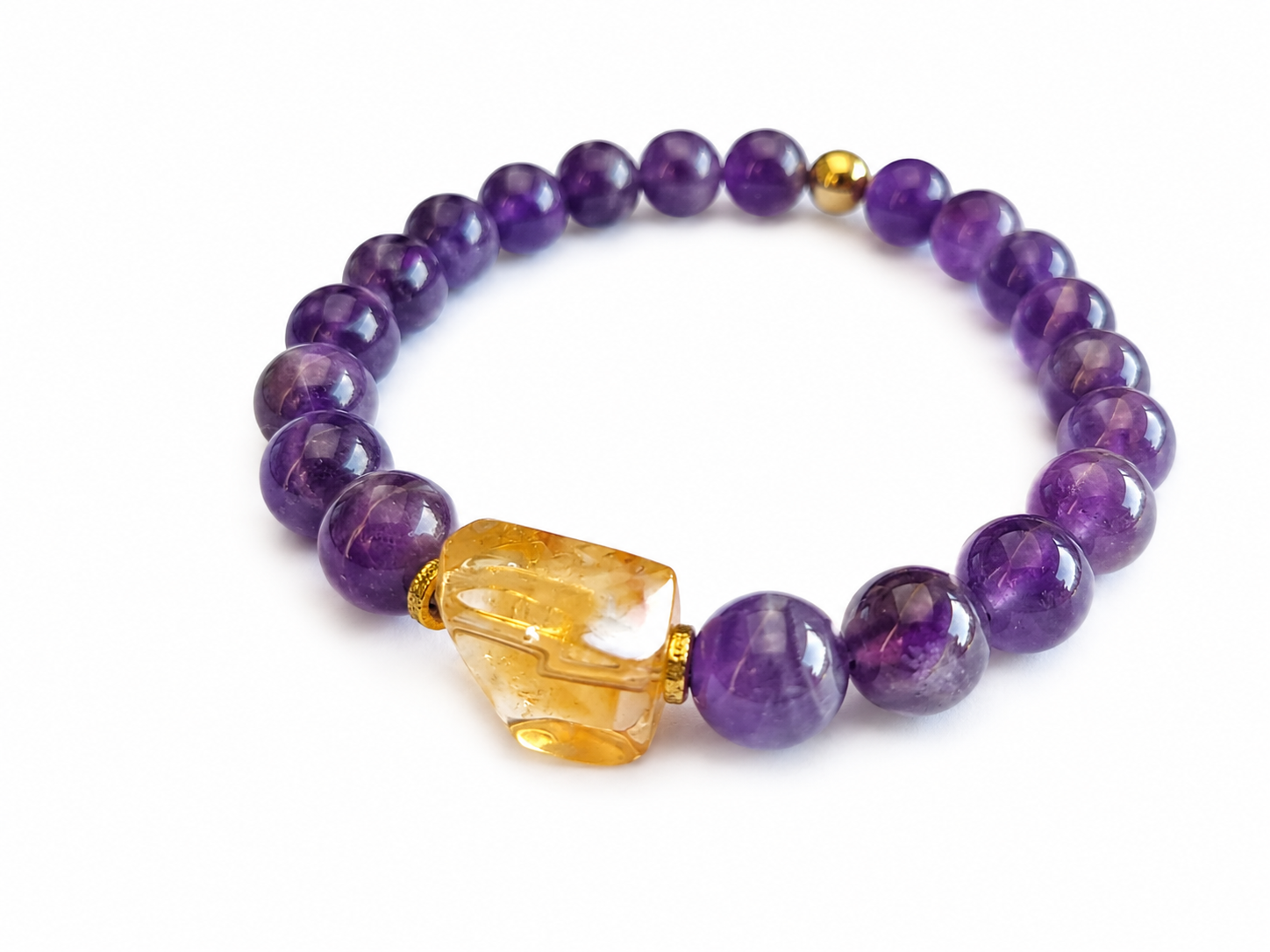 PULSERA DE CITRINO PARA LOS NEGOCIOS