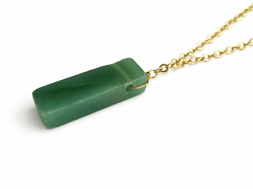 Collar de Jade en bruto