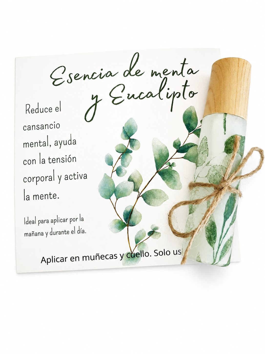 ROLL-ON DE MENTA Y EUCALIPTO