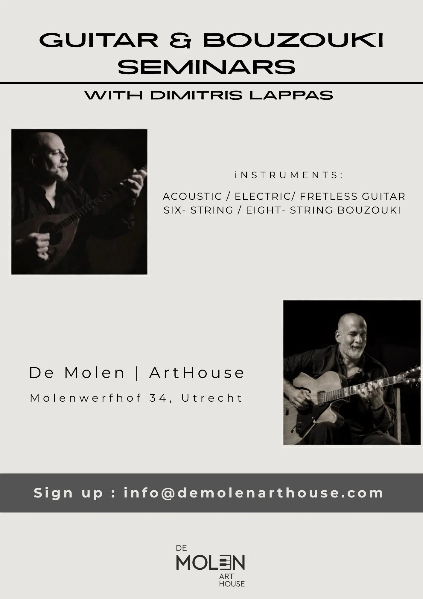 Music Workshop / Concert - "From the West to the East”