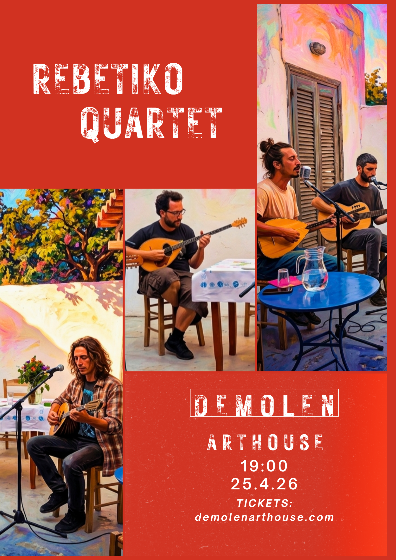 Rebetiko Quartet @ De Molen ArtHouse