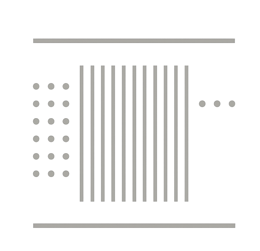 A diagram showing the process of PCR (Polymerase Chain Reaction), including steps like denaturation, annealing, and extension, with labeled cycles and temperature timings.