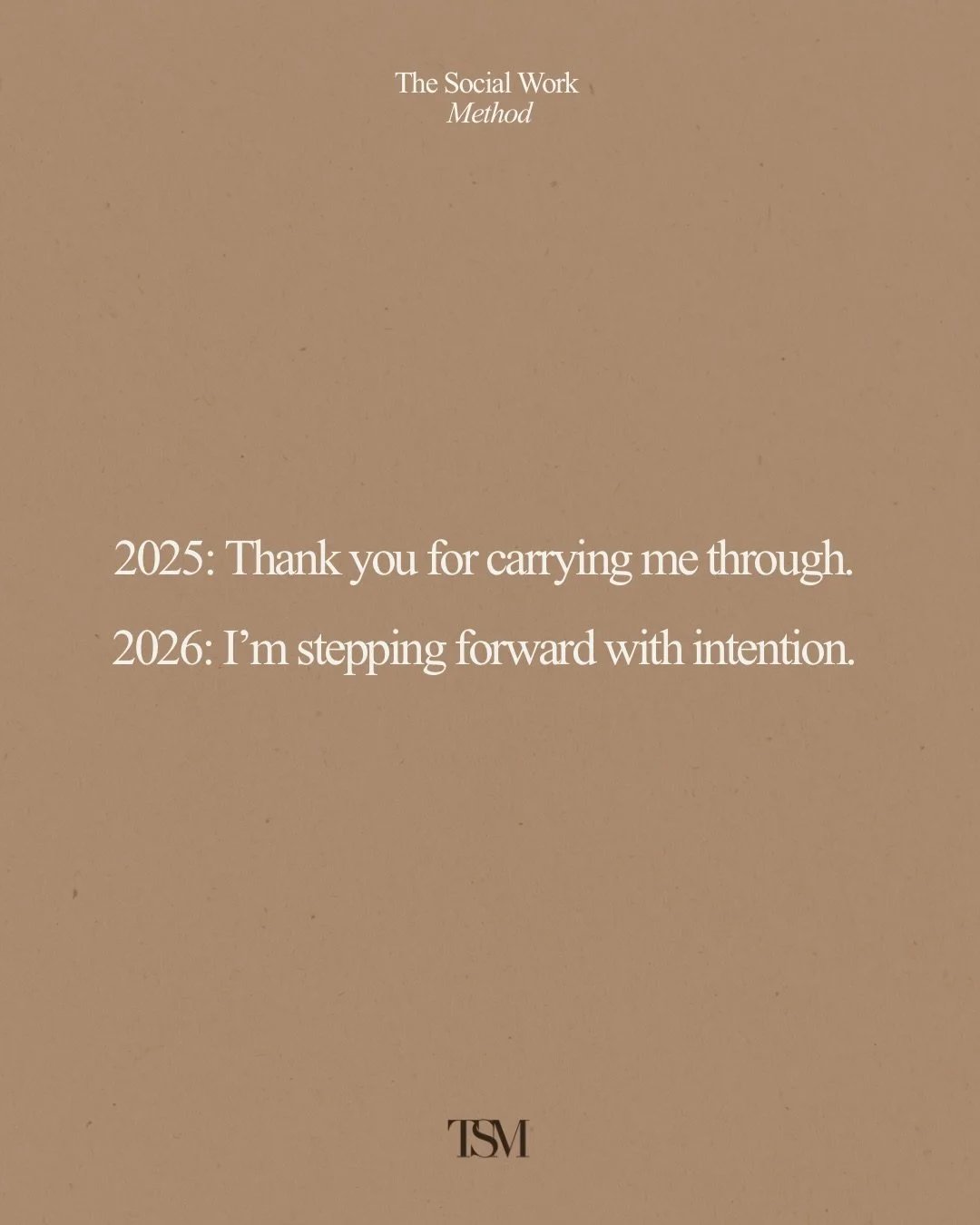 2025: Release. Reevaluate. Realign.
A year of loosening what no longer fits, questioning what I&rsquo;ve been carrying, and gently returning to what matters.

2026: Reset. Reclaim. Rebuild.
Not rushing. Not proving. Just rebuilding from clarity, valu