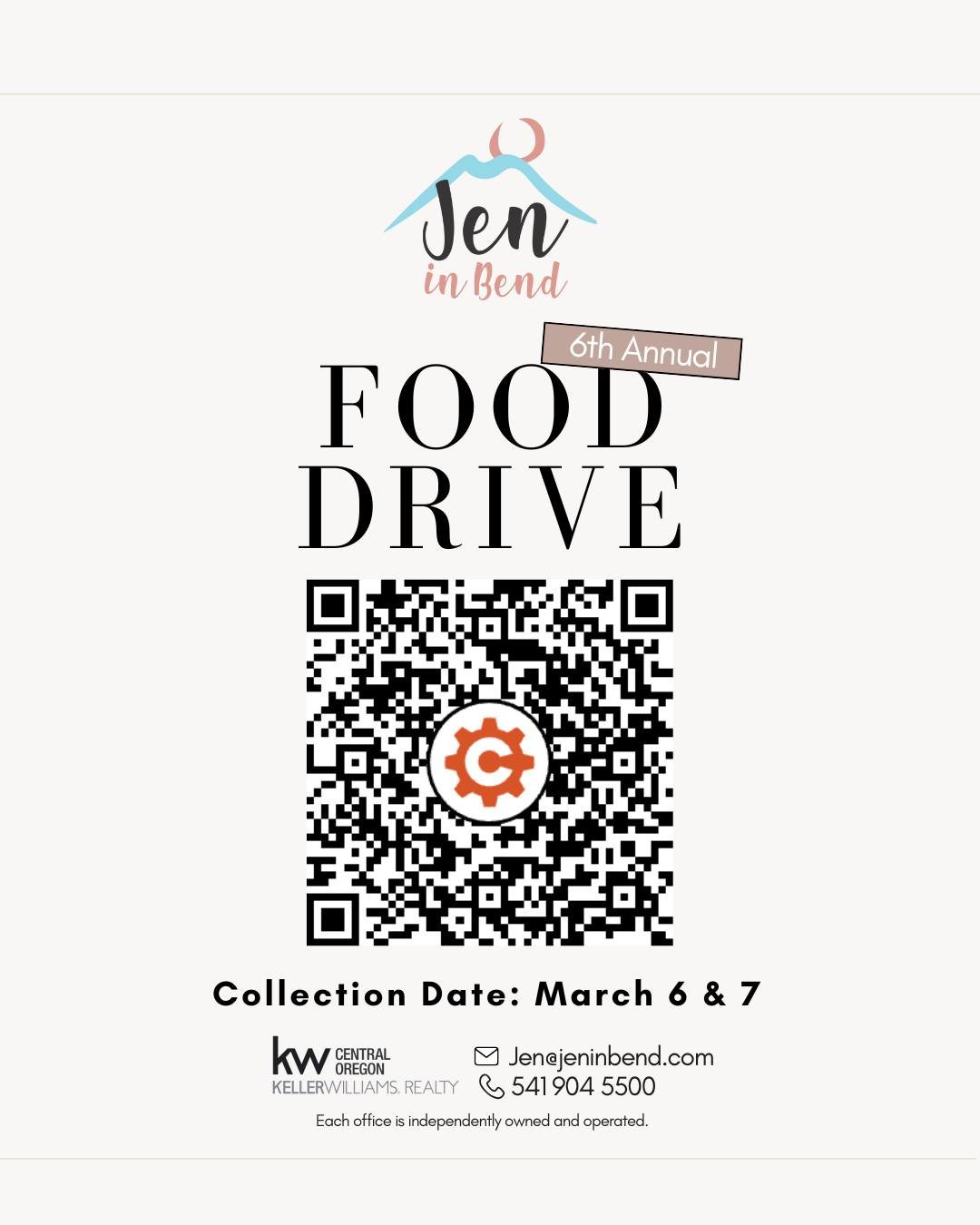 NOW COLLECTING MARCH 6TH &amp; 7TH 🥫❤️

We&rsquo;ve made a small but meaningful change &mdash; this month&rsquo;s Food Drive will support Elk Meadow Elementary School and The Giving Plate!

🧺 Elk Meadow Needs:
Pantry staples like rice, pasta, canne