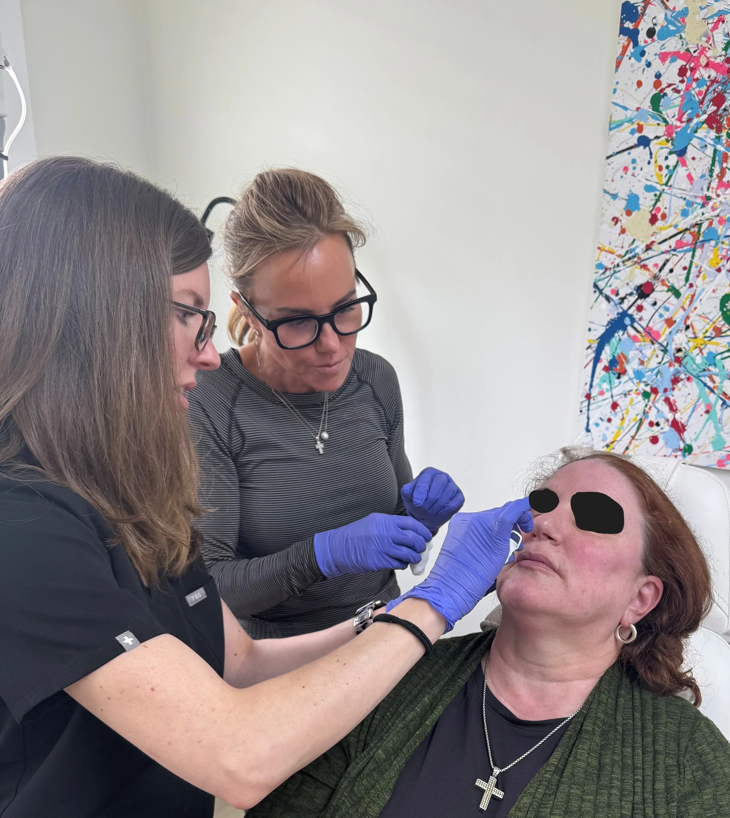 Lindsay Lyall and Aleta Sloan Training