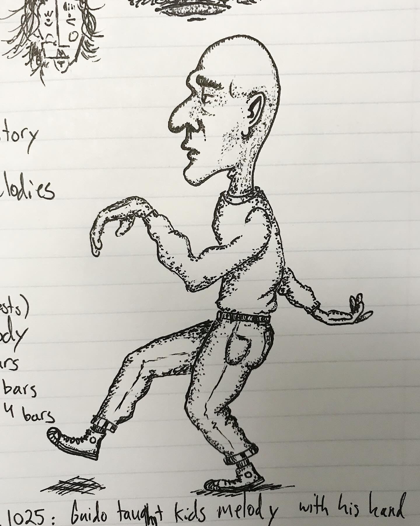 Behold, my notes from college.

#art #pen #college