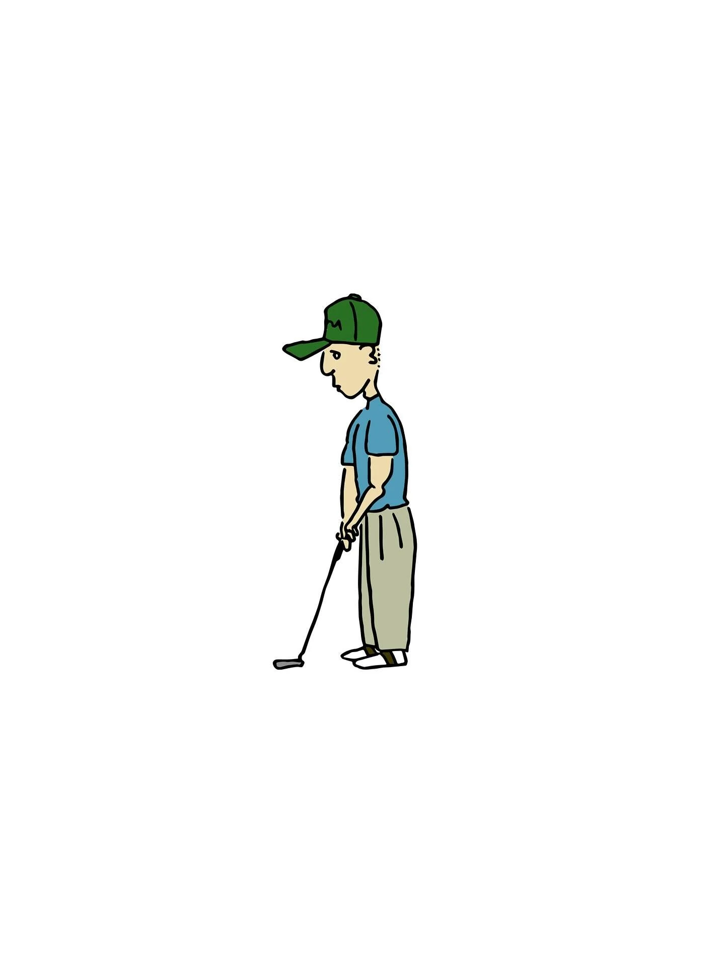 &ldquo;I switched to the mallet.&rdquo;

Lil putter guys for @kellenmohr . Mallet gang forever🤝🏼

#smallartist #golfart #golfstyle #golf #golfishard #graphicdesign