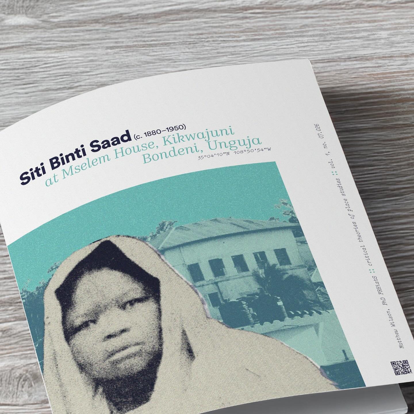 Coming soon!

A critical theories of place studies zine centering on the life of places of the great Siti Binti Saad &hellip; and more from Tanzania! #womanism #decolonial #feminism #modernarchitecture #places
#positivism #intonarrative