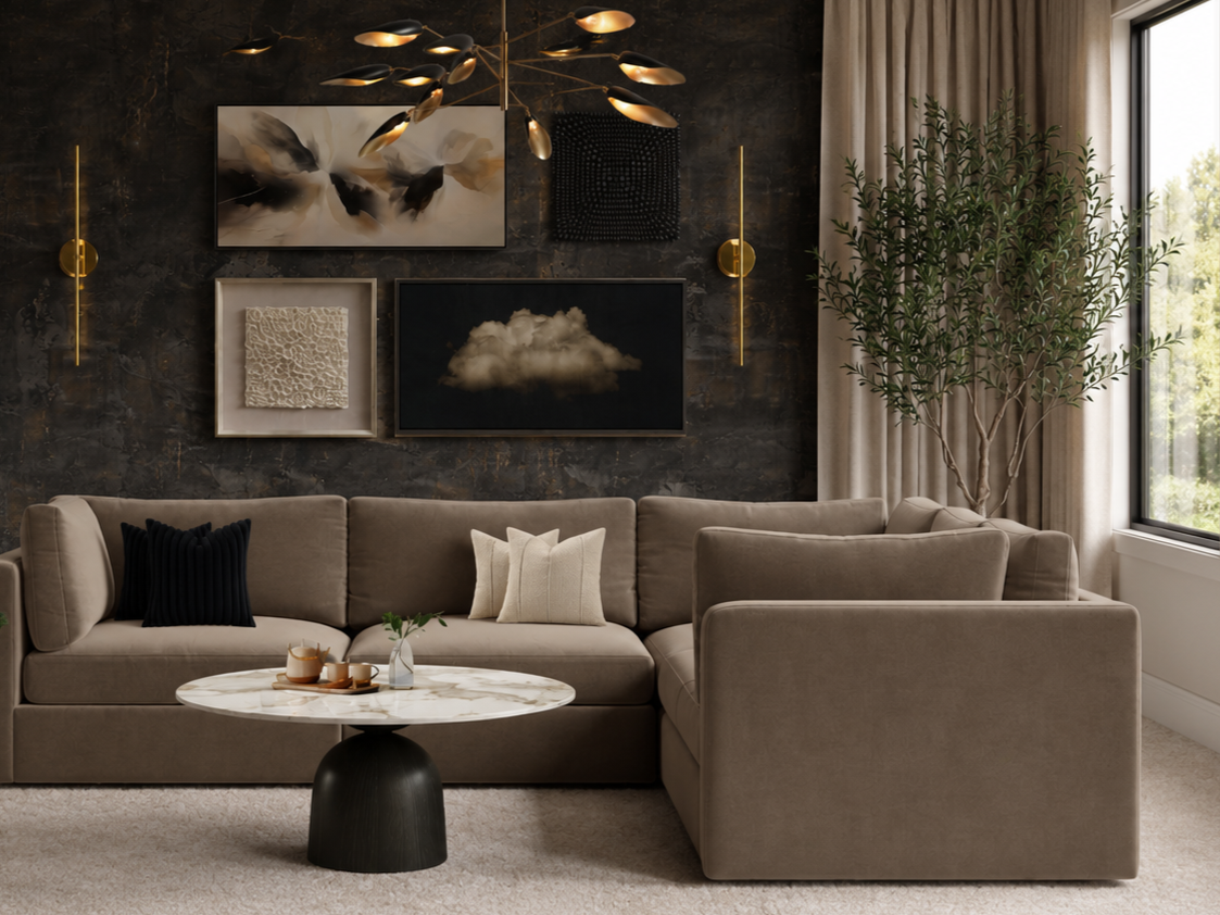 modern luxury living room