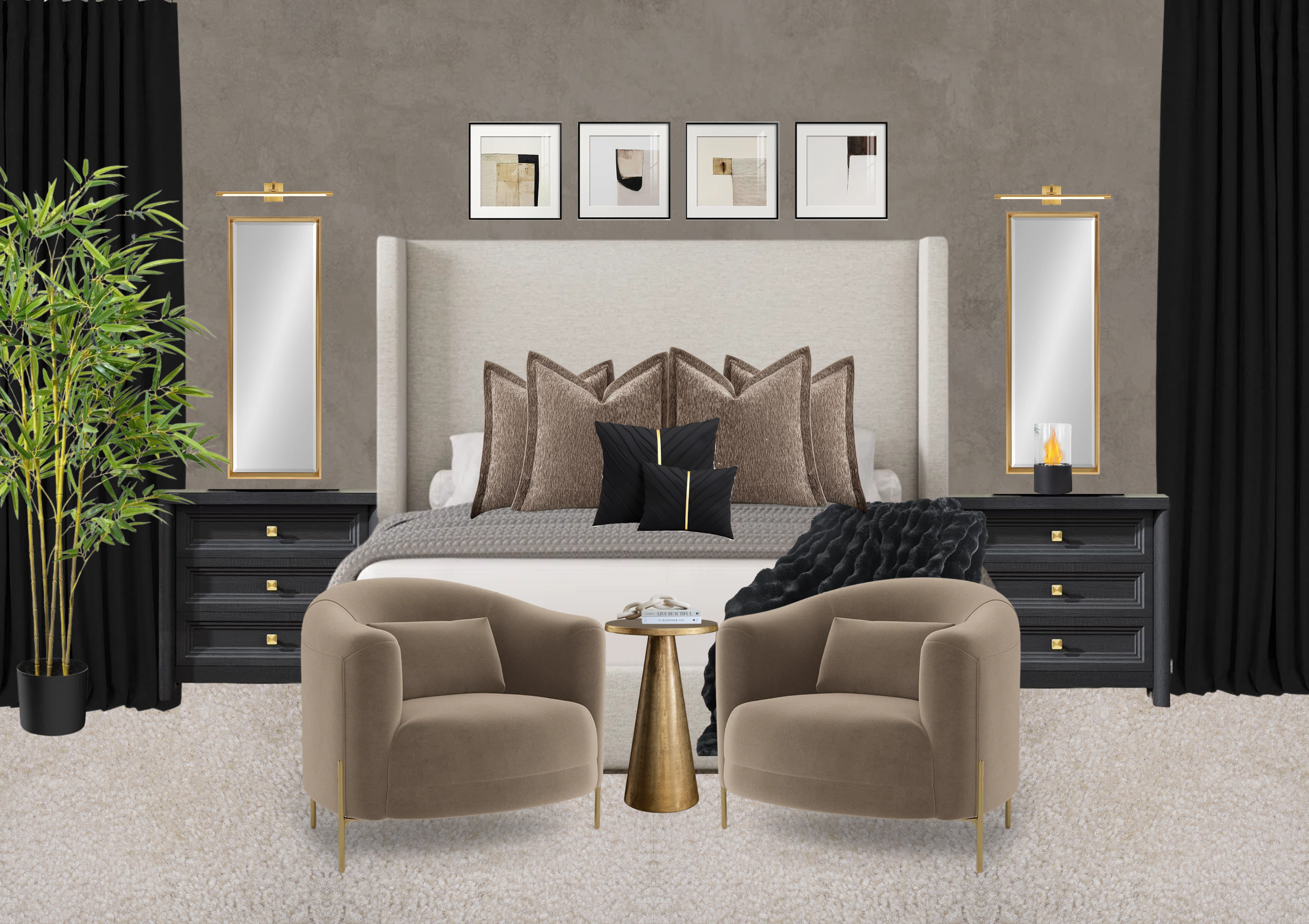 luxury bedroom design
