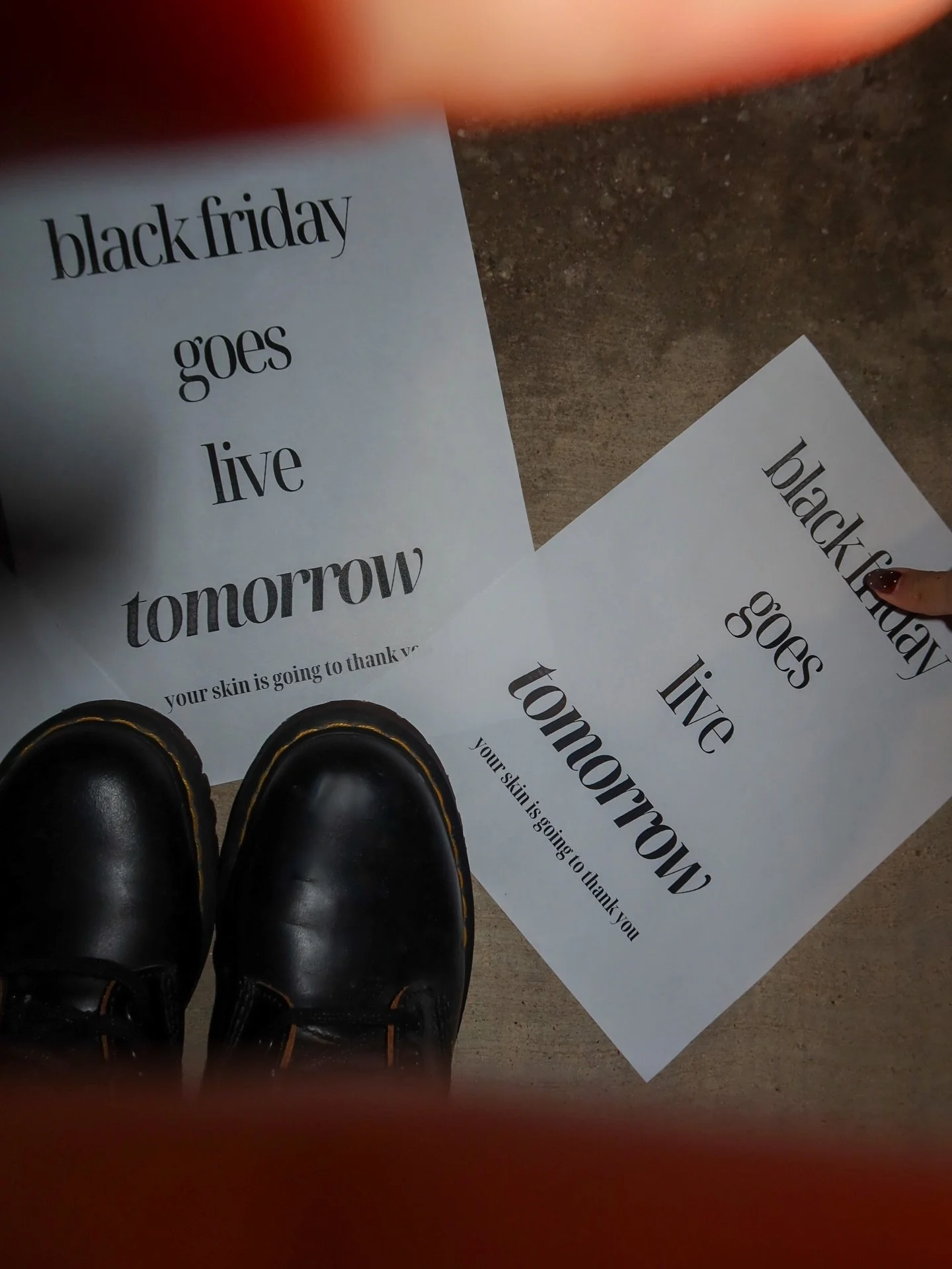 going live tomorrow at 12am. 

auraaesthetics.net

#blackfriday