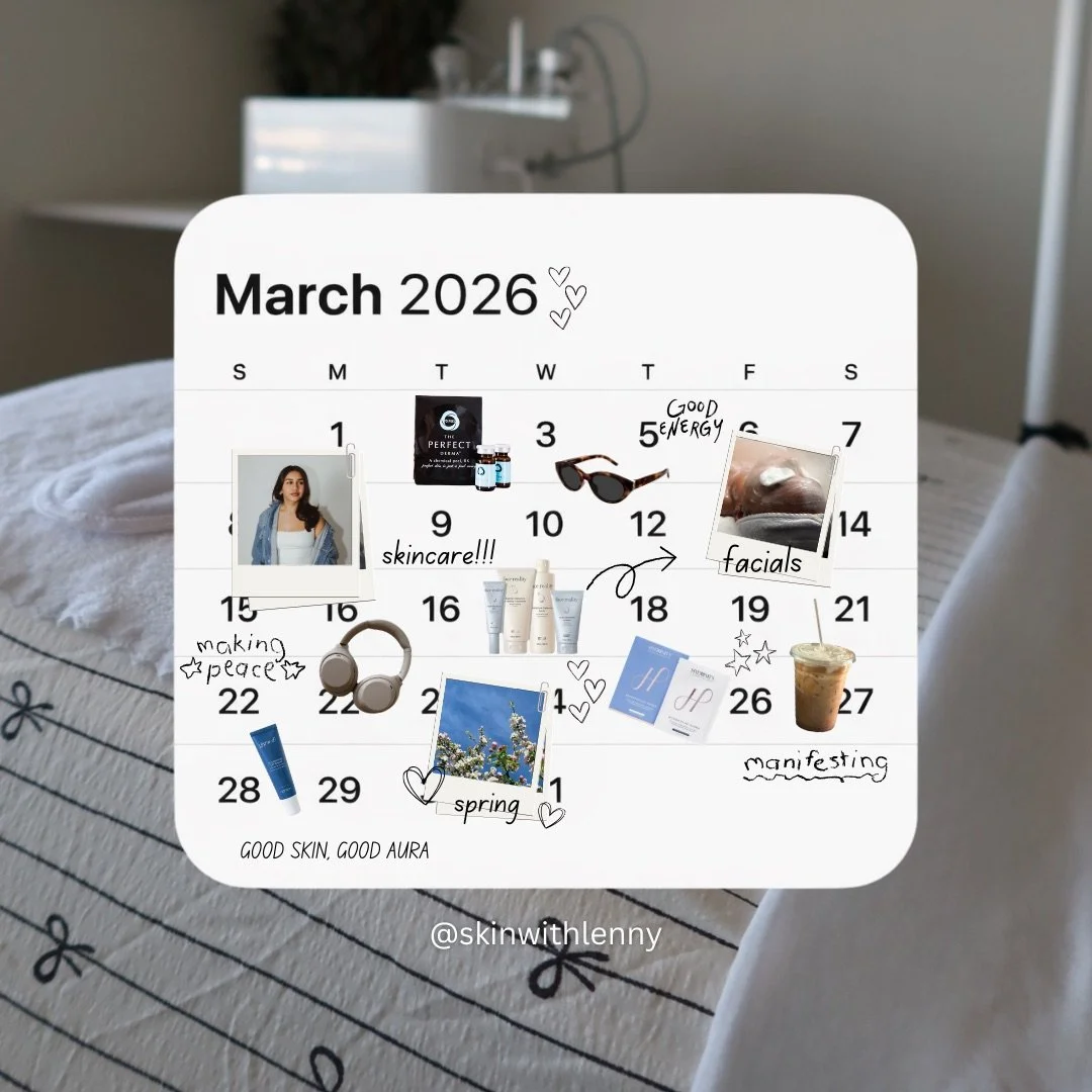 if march had a vibe&hellip;

facials
skincare
spring energy
protecting my peace 
manifestations 

good skin = good aura 
🪞🧖🏽&zwj;♀️🫧🩰✨