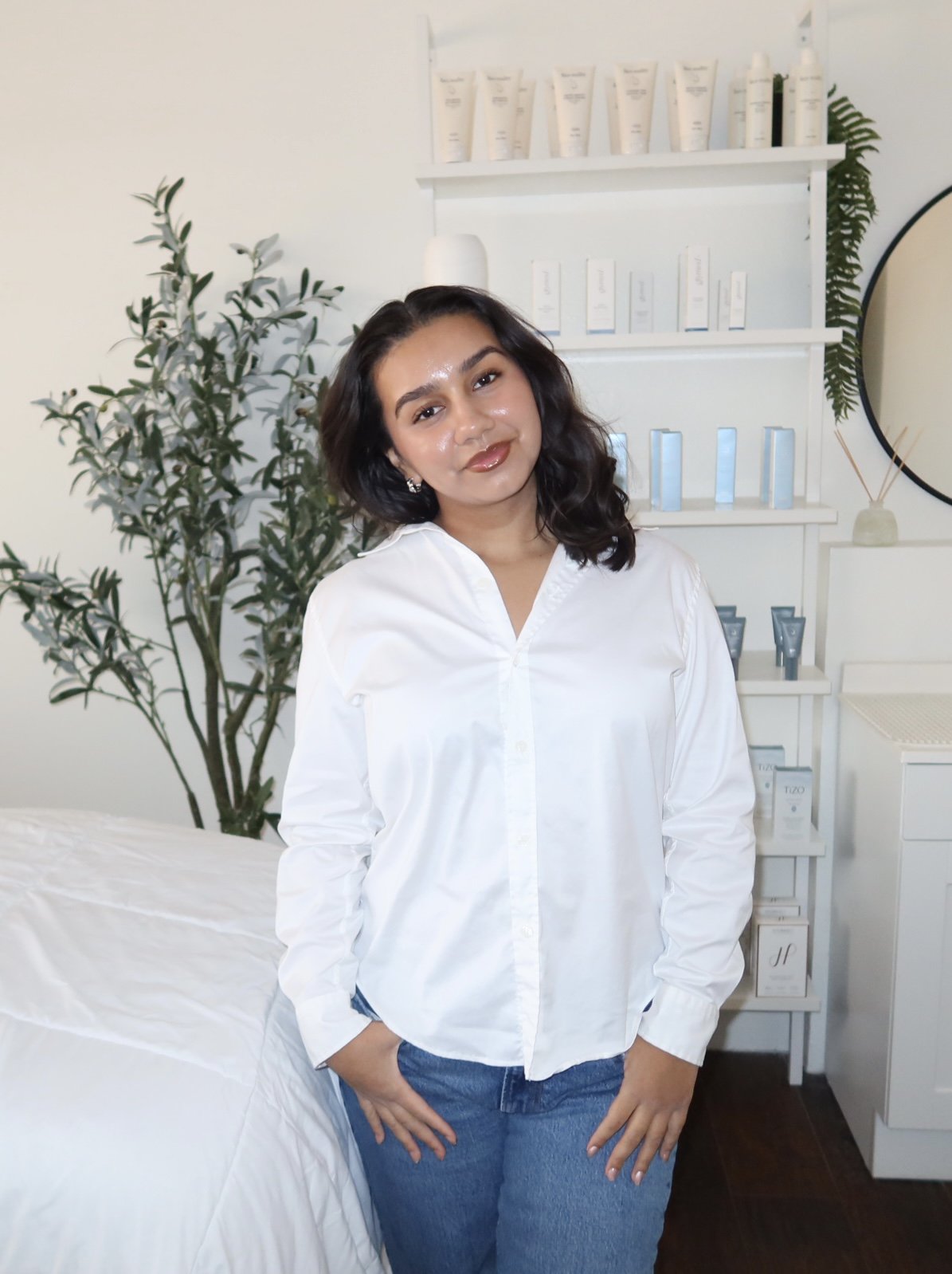 Acne treatment transformation by SKINWITHLENNY skincare expert