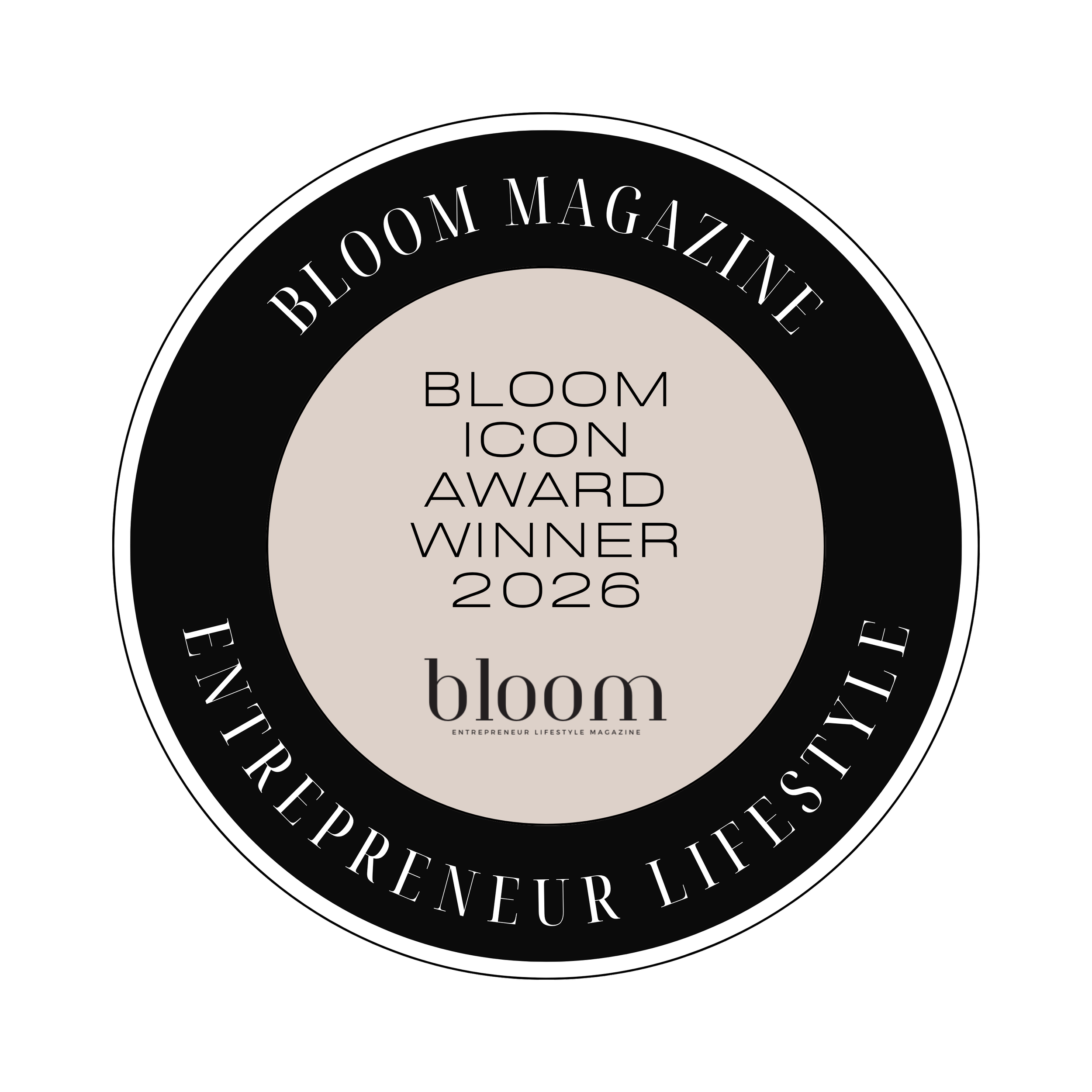 Kelsey Hogan wins Bloom Icon Award in Creative & Culture category